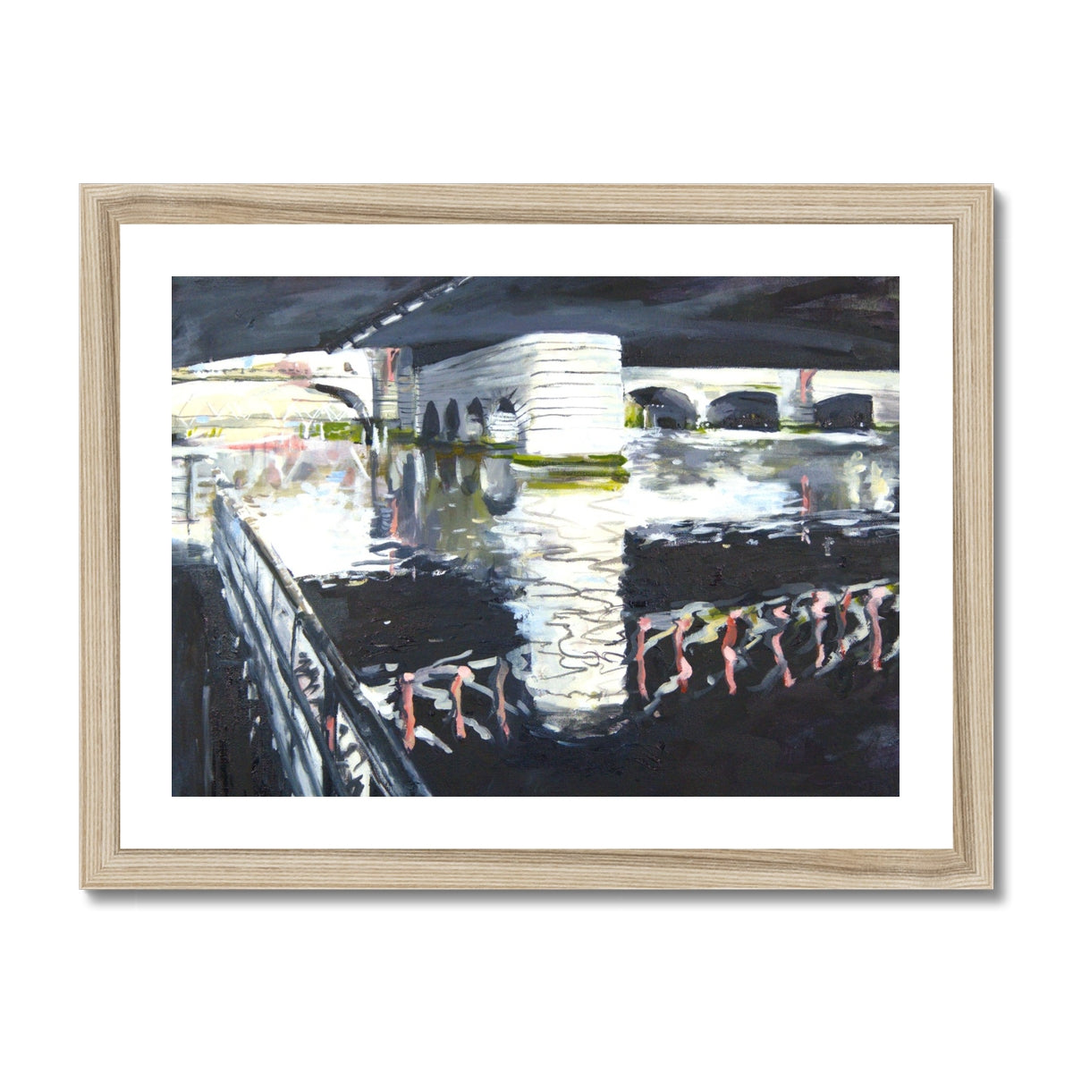 Under The Bridge, Fine Art Print on Paper