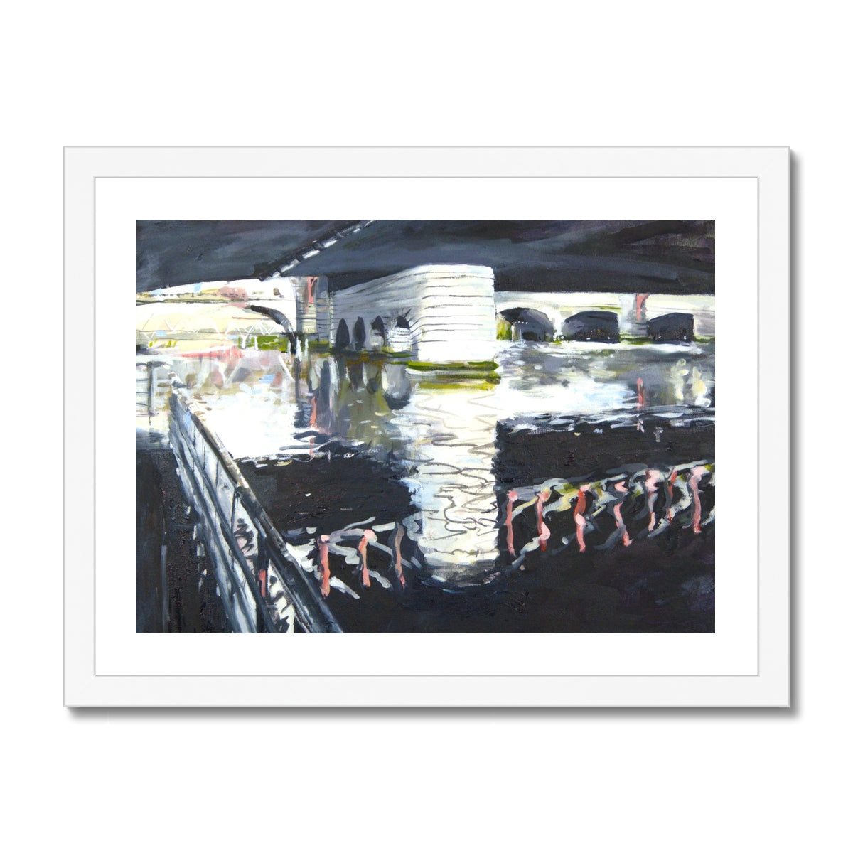 Under The Bridge, Fine Art Print on Paper
