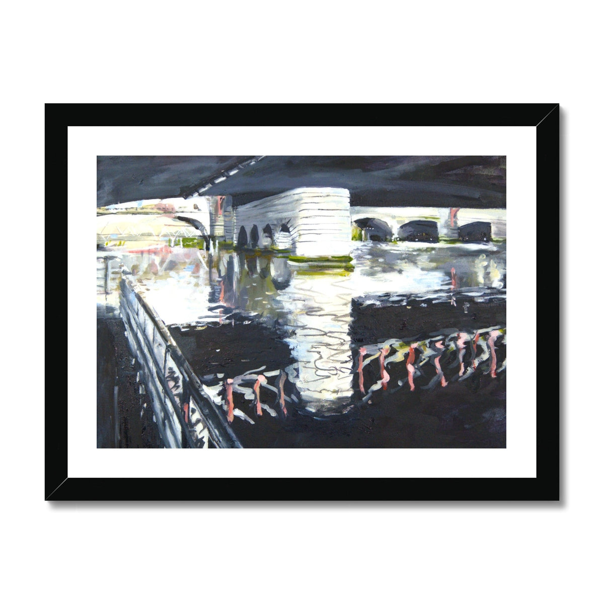Under The Bridge, Fine Art Print on Paper