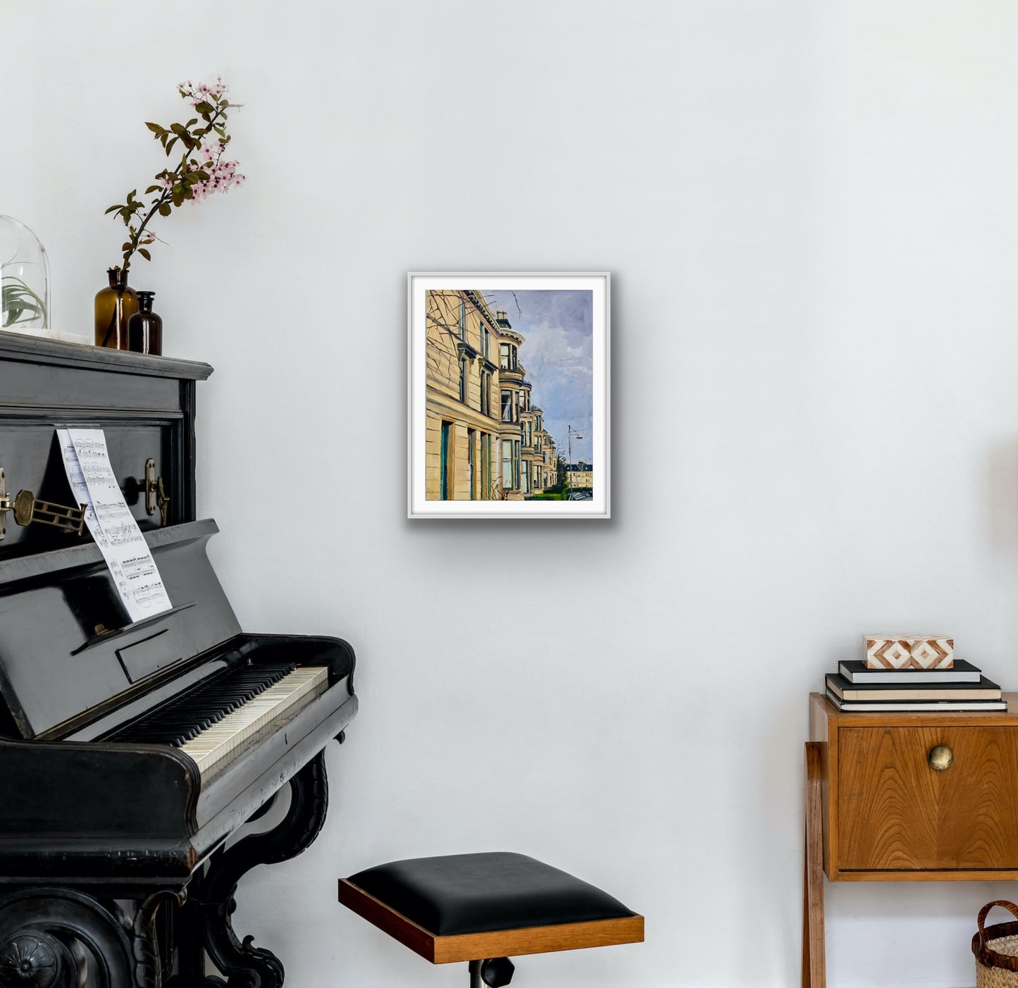 Glencairn Drive, Glasgow, Fine Art Print on Paper