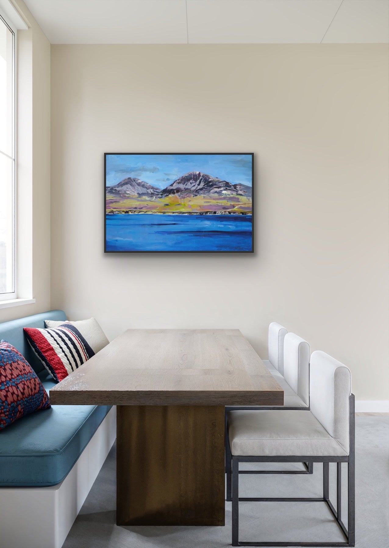 The Paps of Jura, Islay, Fine Art Print on Canvas