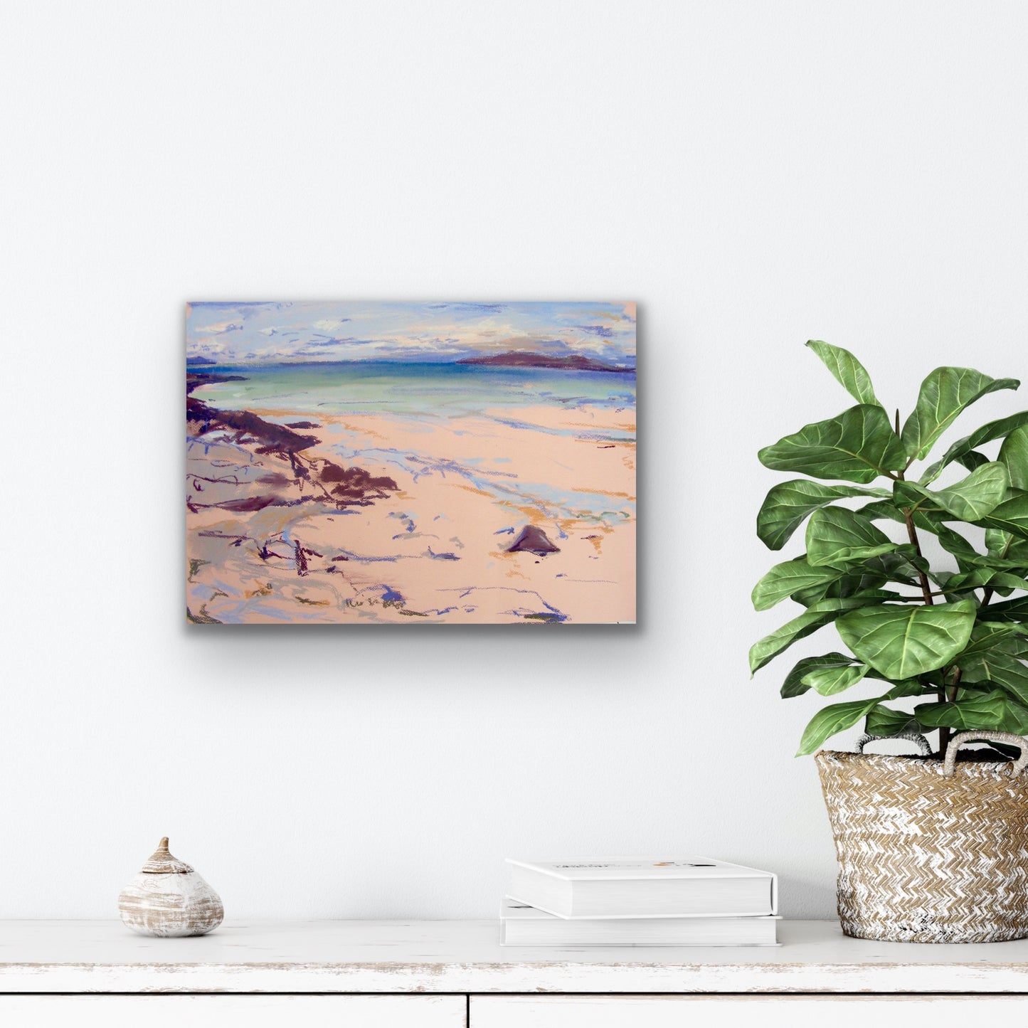 Luskentyre, Island of Harris, Fine Art Print on Canvas