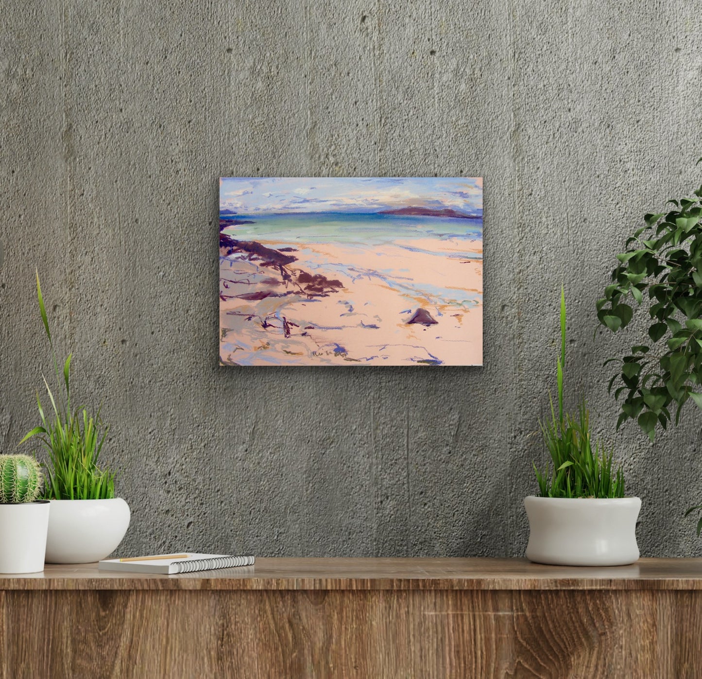 Luskentyre, Island of Harris, Fine Art Print on Canvas