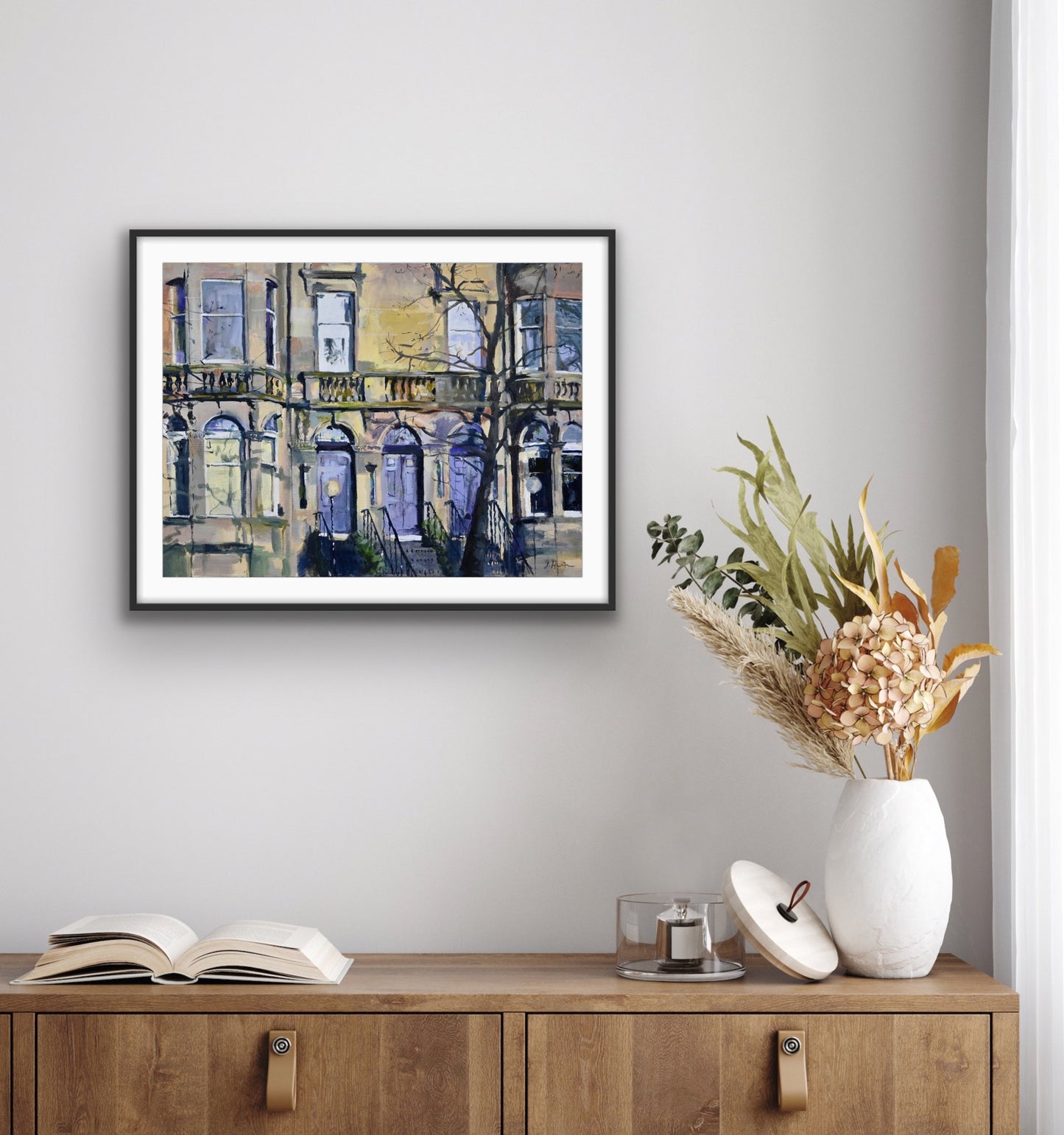 Queens Drive, Glasgow, Fine Art Print on Paper
