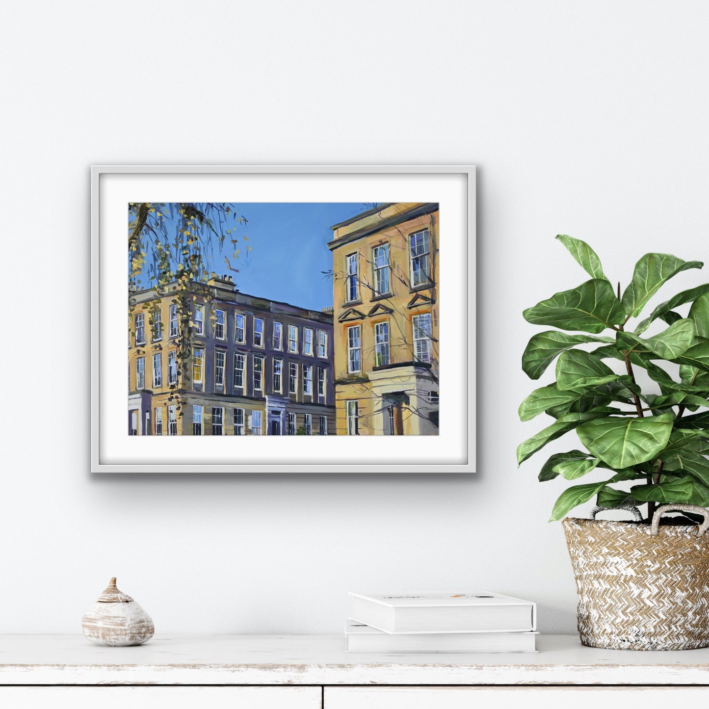 St Vincent Crescent, Finnieston, Glasgow, Fine Art Print on Paper