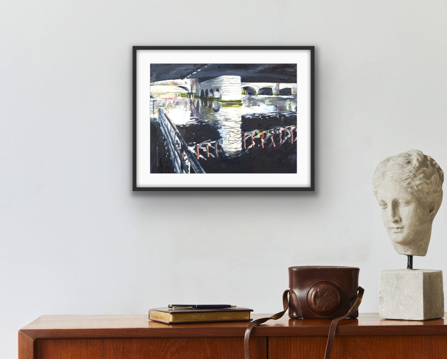 Under The Bridge, Fine Art Print on Paper