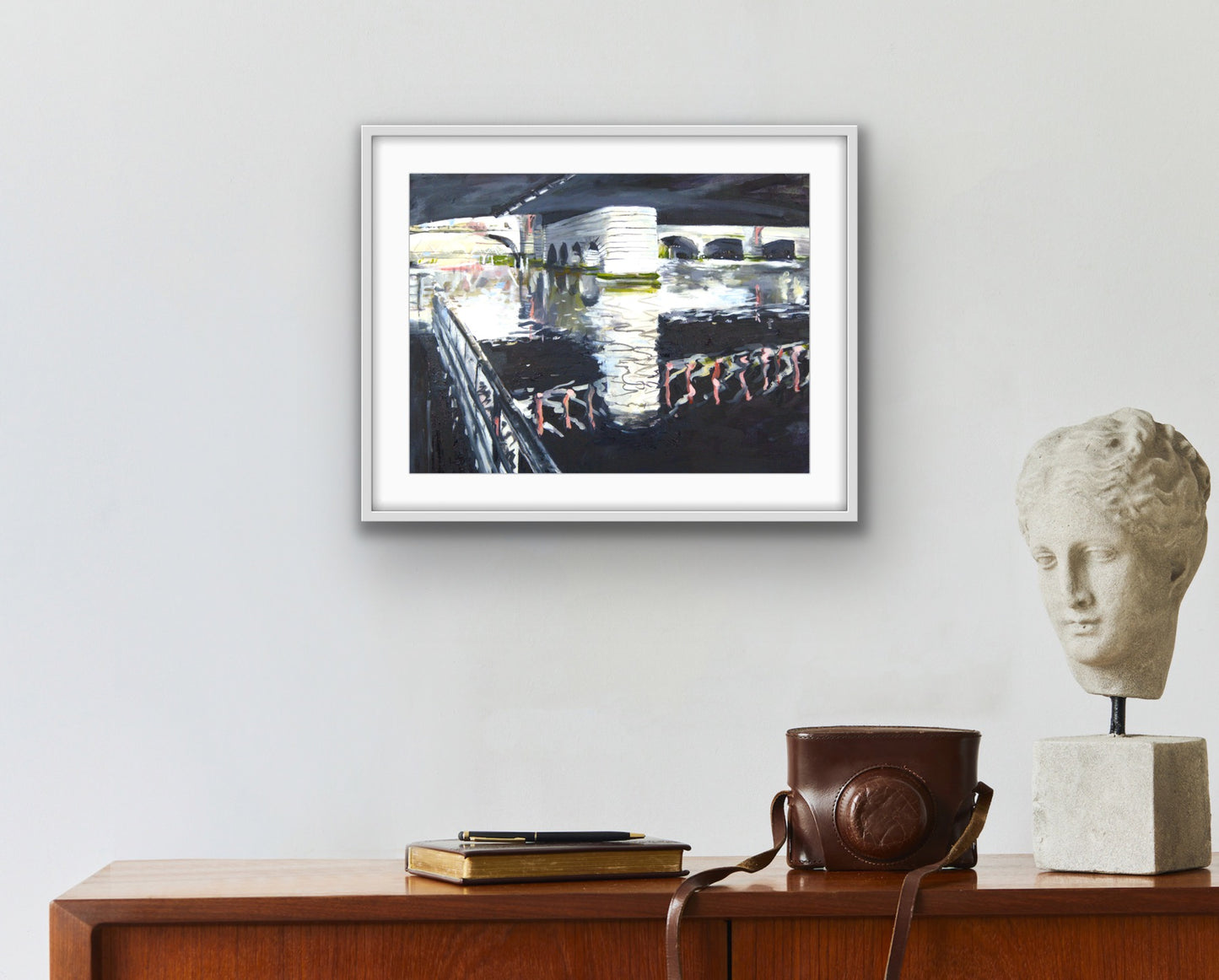 Under The Bridge, Fine Art Print on Paper