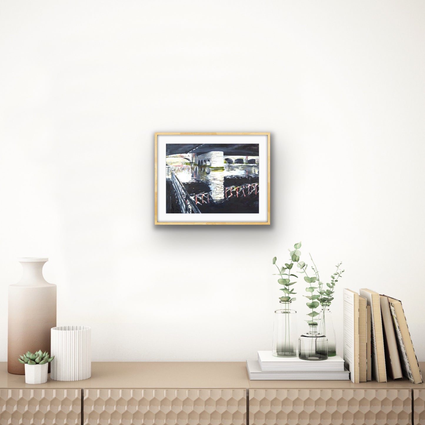 Under The Bridge, Fine Art Print on Paper