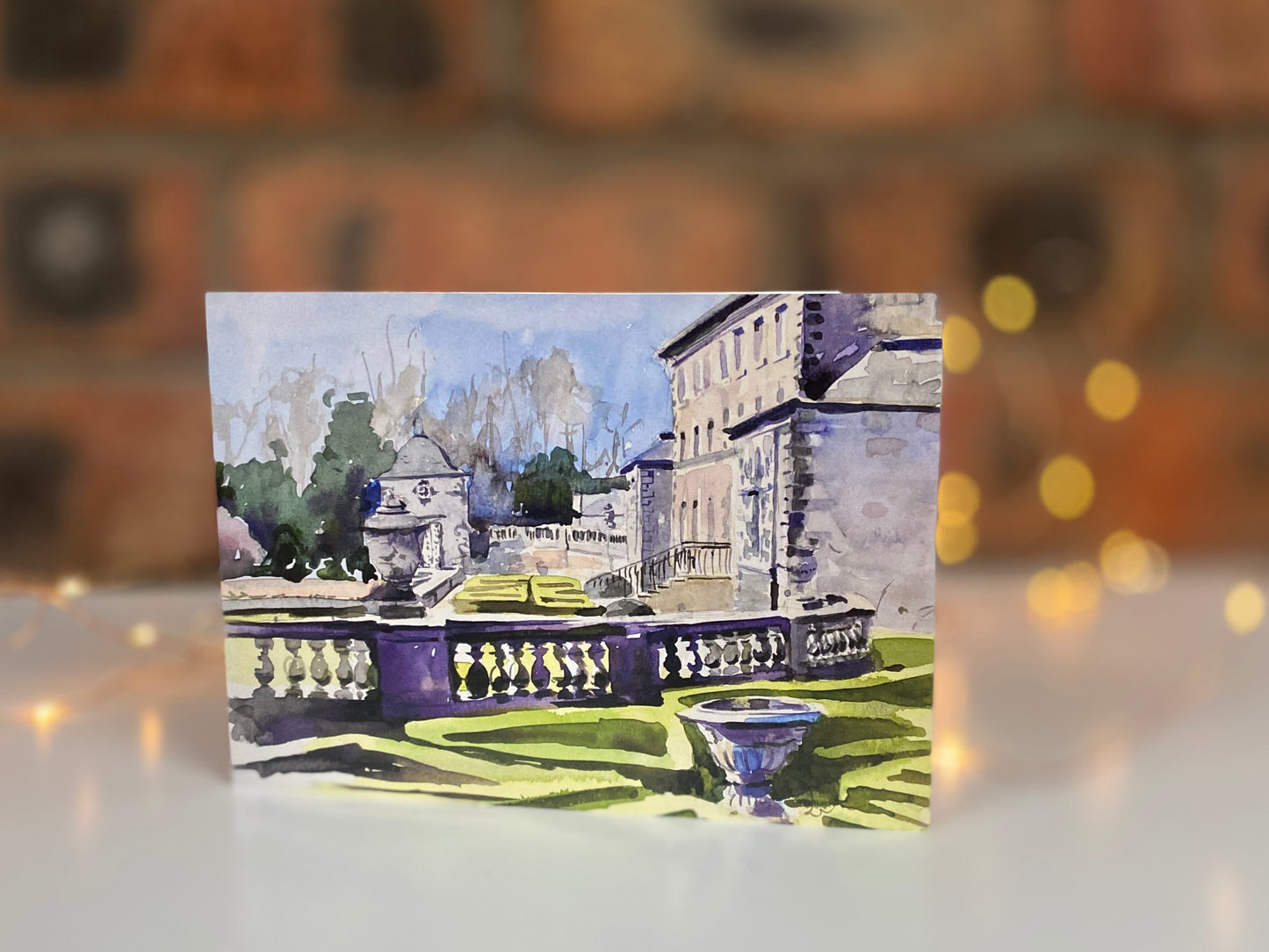 Pollok House and garden, Greeting Card