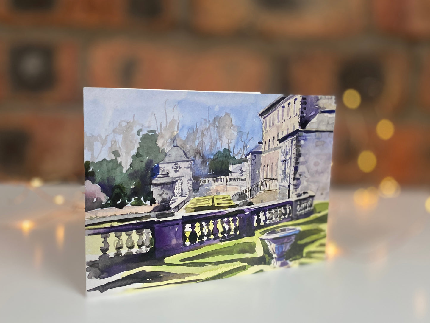 Pollok House and garden, Greeting Card