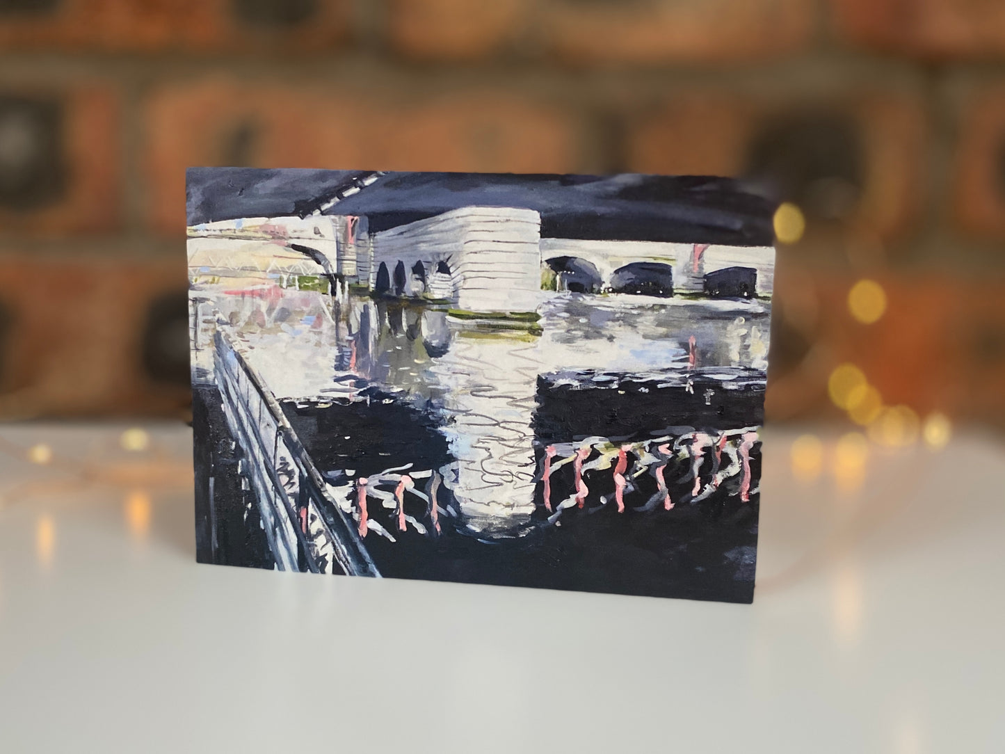 Under The Bridge, Glasgow, Greetings Card