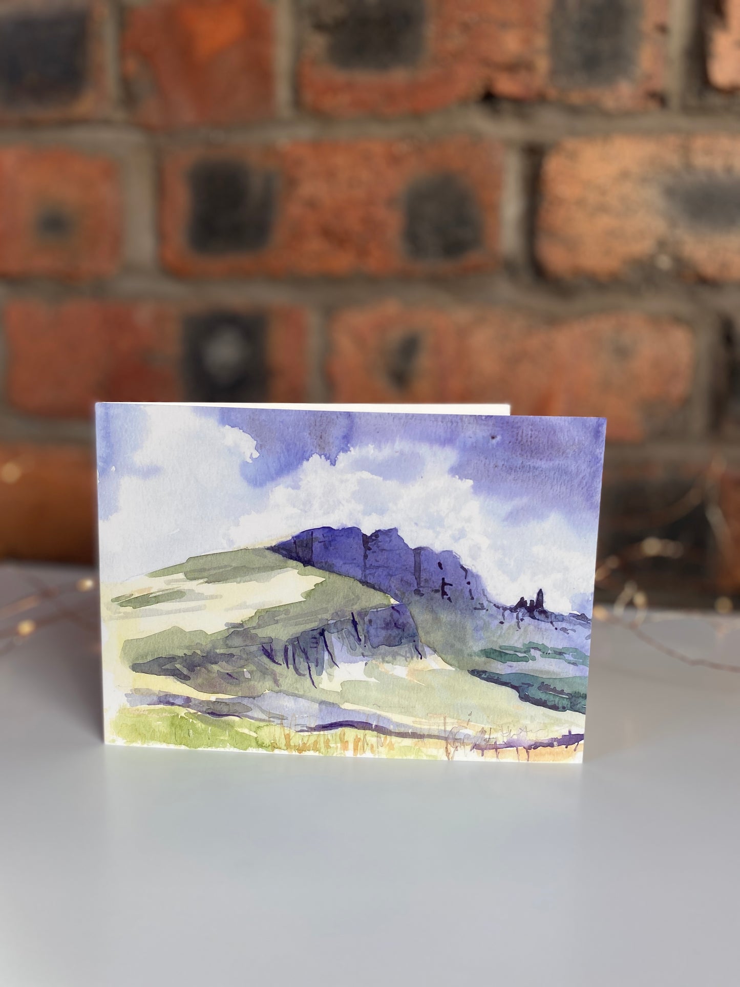 The Old Man of Storr, Isle of Skye, Greeting Card