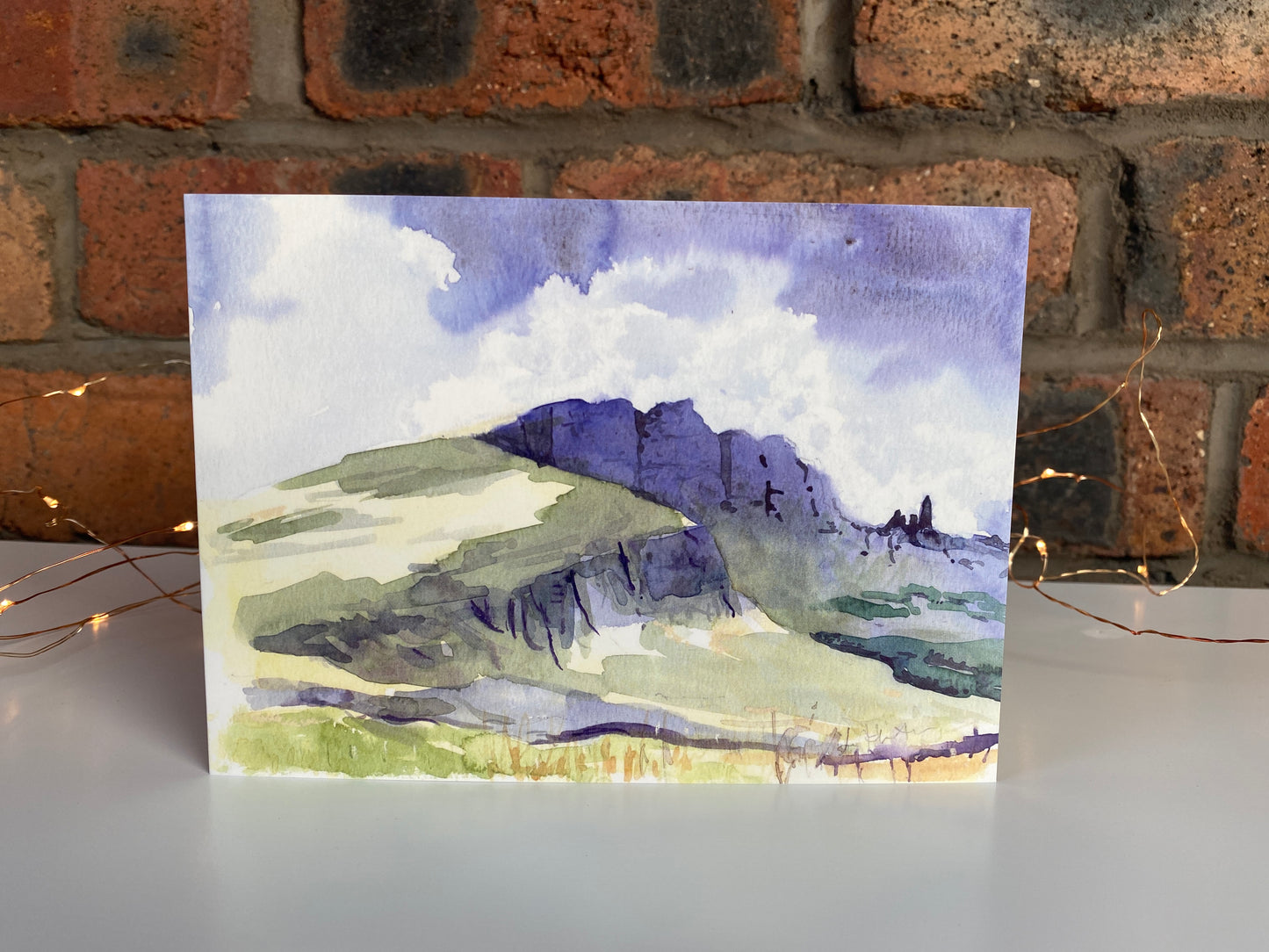 The Old Man of Storr, Isle of Skye, Greeting Card