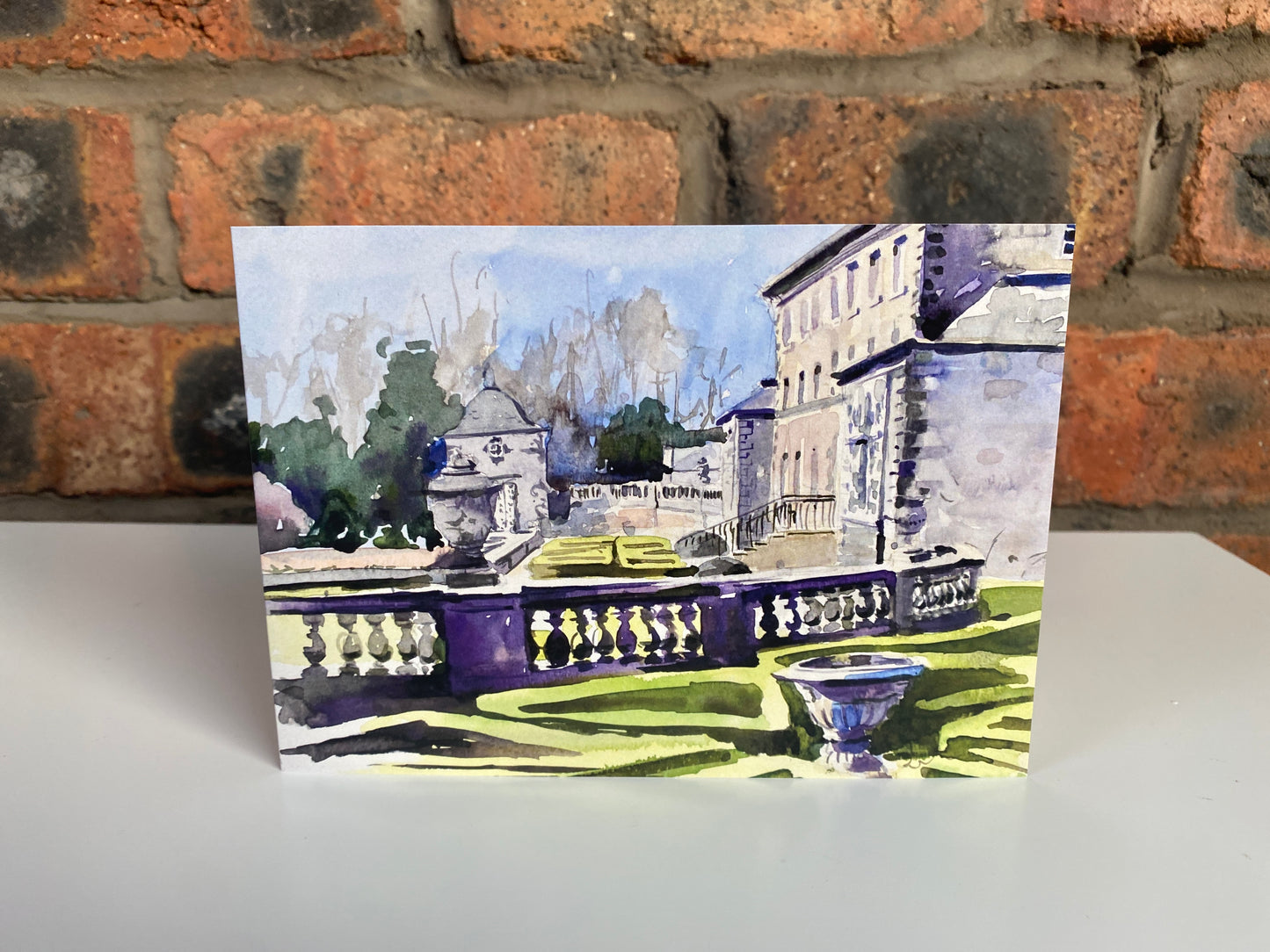 Pollok House and garden, Greeting Card