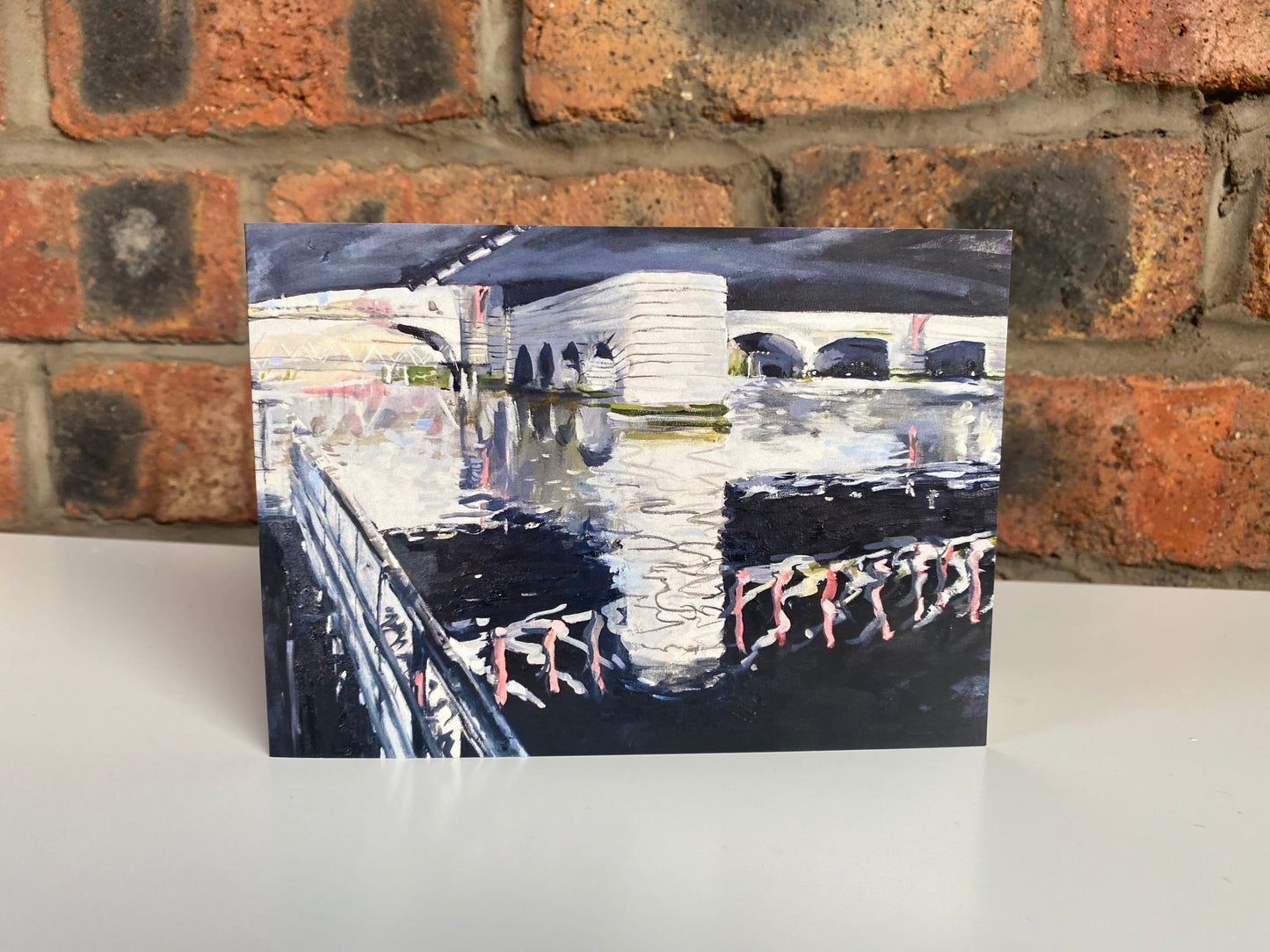 Under The Bridge, Glasgow, Greetings Card