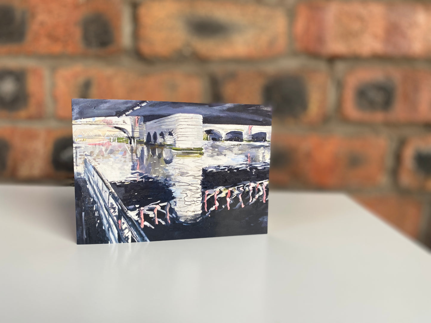 Under The Bridge, Glasgow, Greetings Card