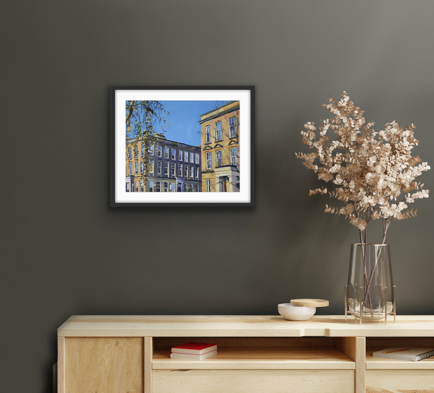 St Vincent Crescent, Finnieston, Glasgow, Fine Art Print on Paper