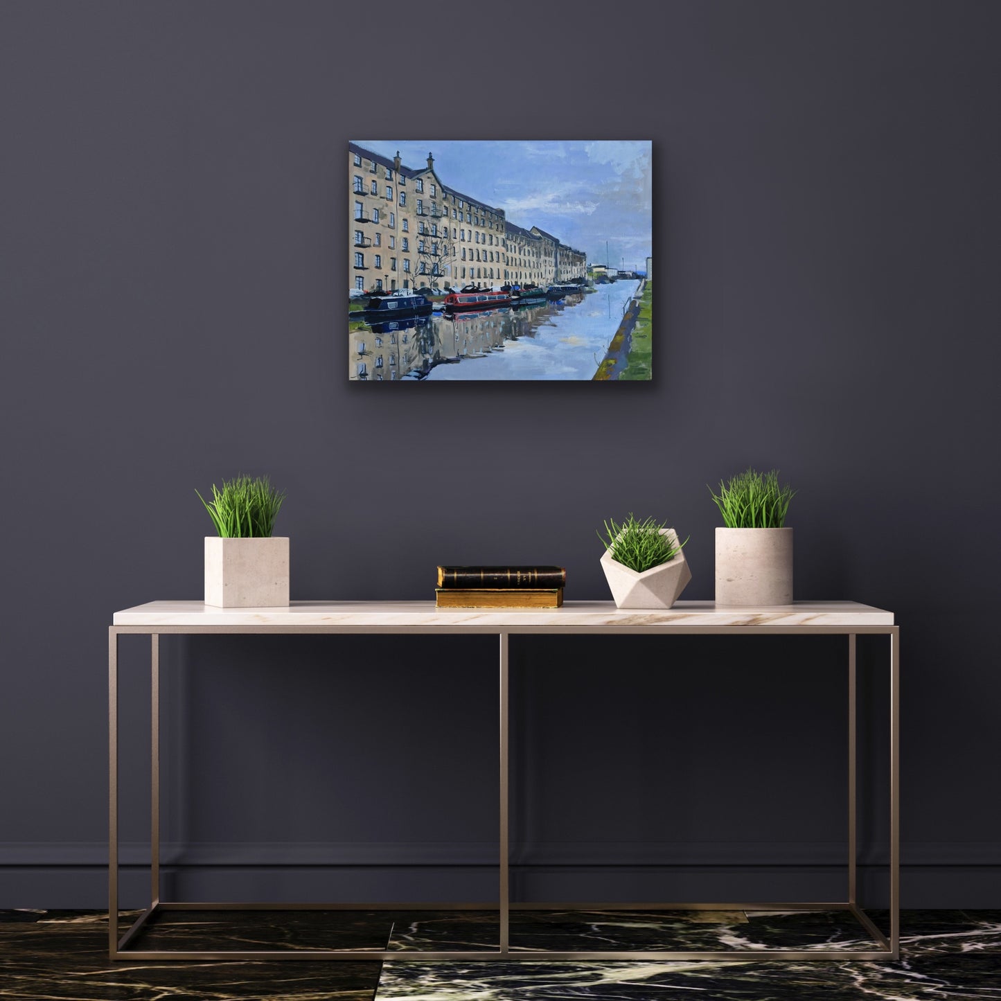 Speir’s Wharf, Glasgow, Fine Art Print on Canvas