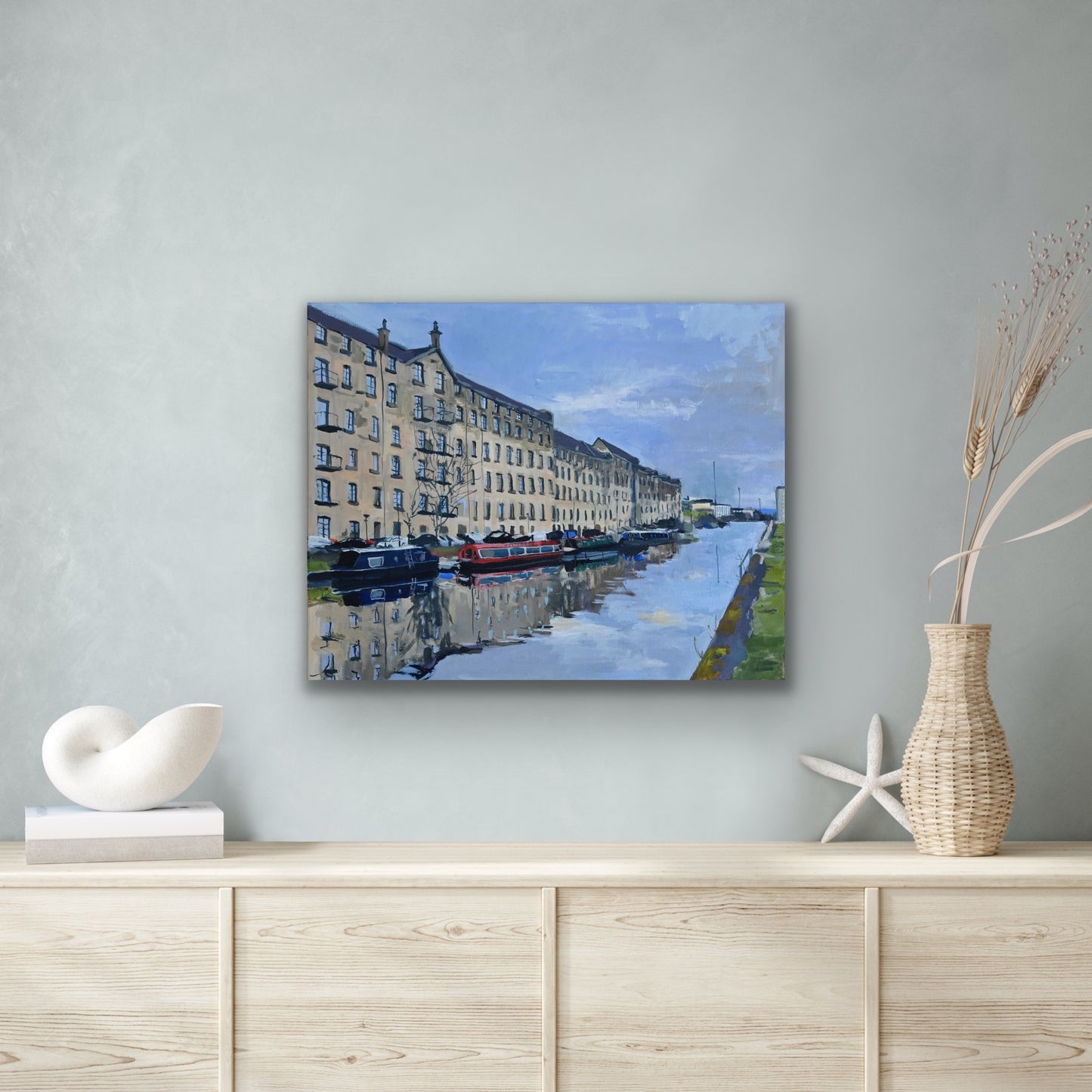 Speir’s Wharf, Glasgow, Fine Art Print on Canvas