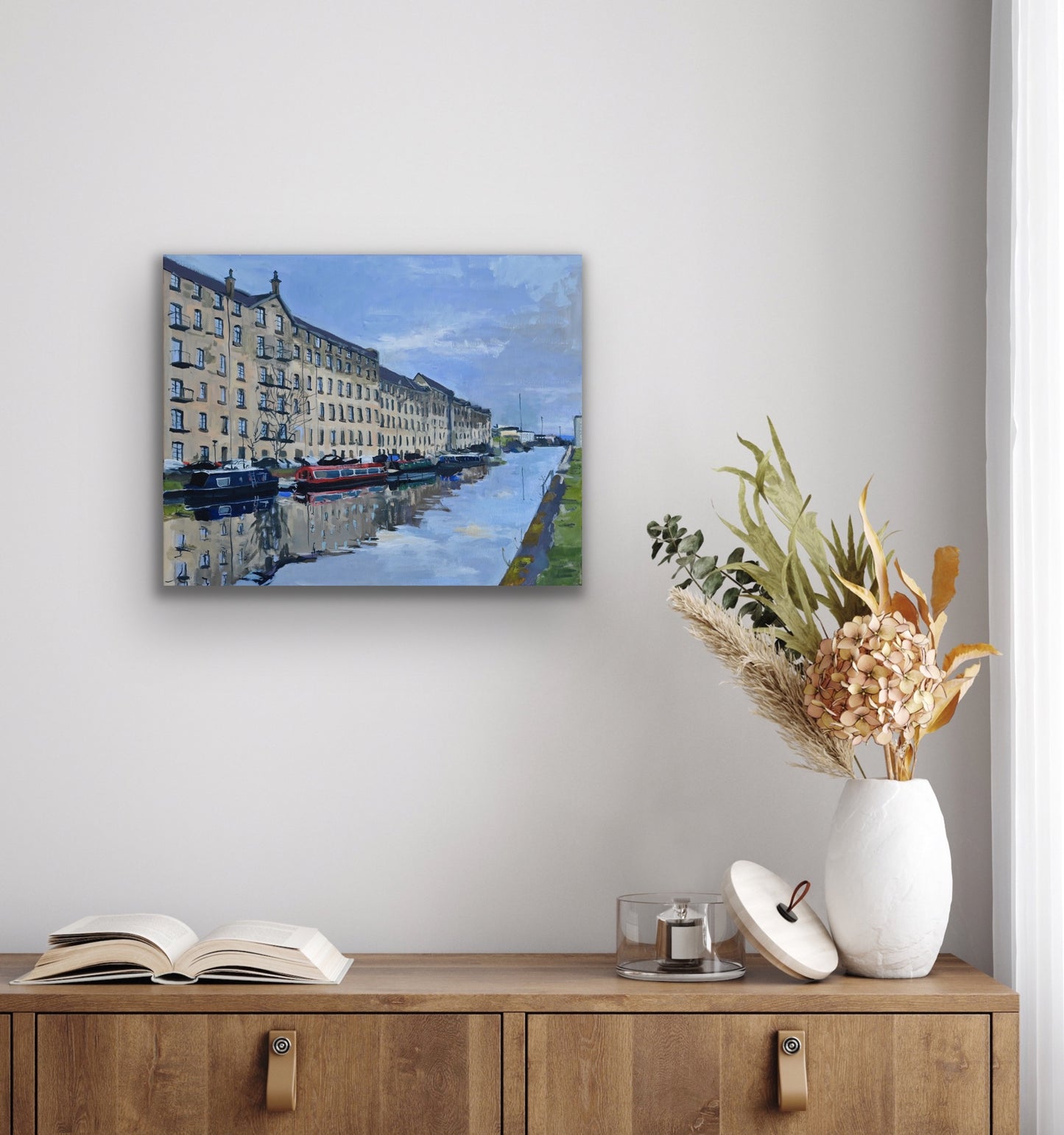 Speir’s Wharf, Glasgow, Fine Art Print on Canvas