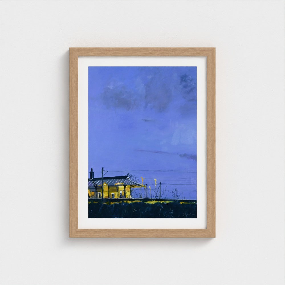 Cathcart Train Station Glasgow, Fine Art Print on Paper