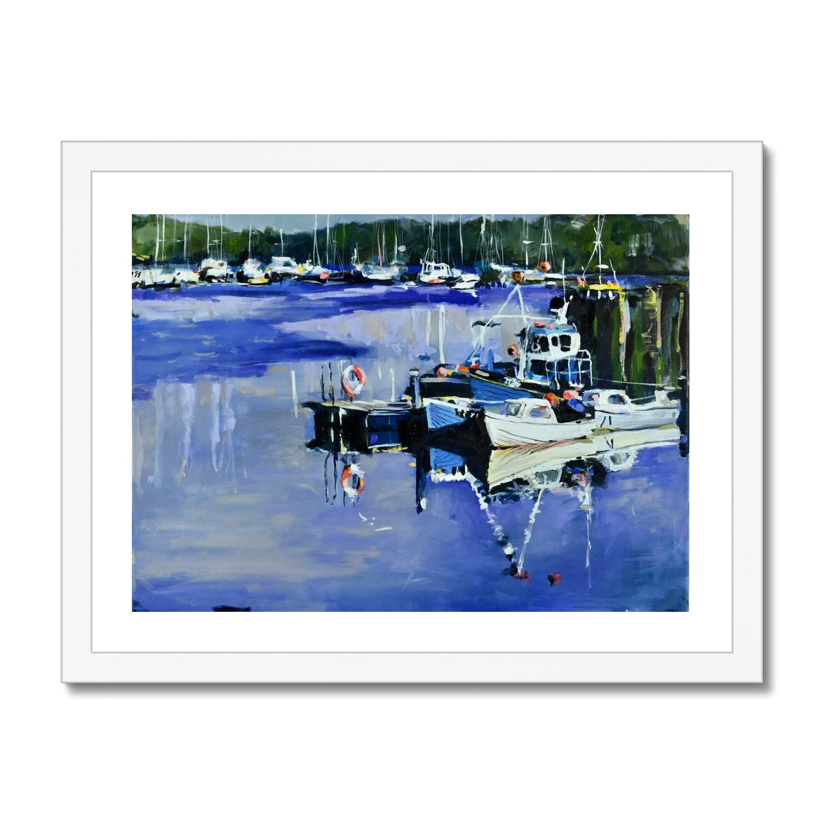 Tarbert Boats, Fine Art Print on Paper