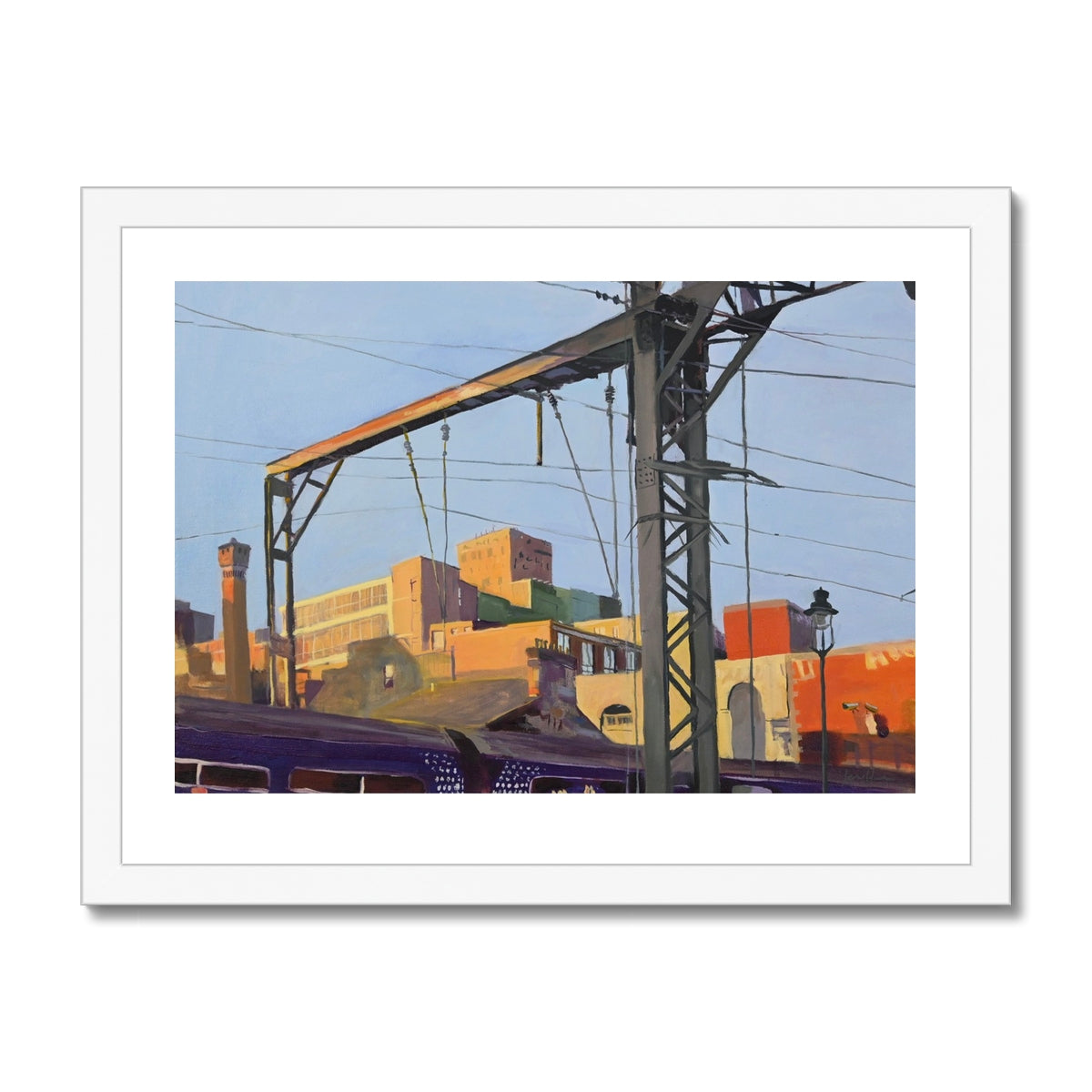 Coming into Central Train Station, Fine Art Print on Paper