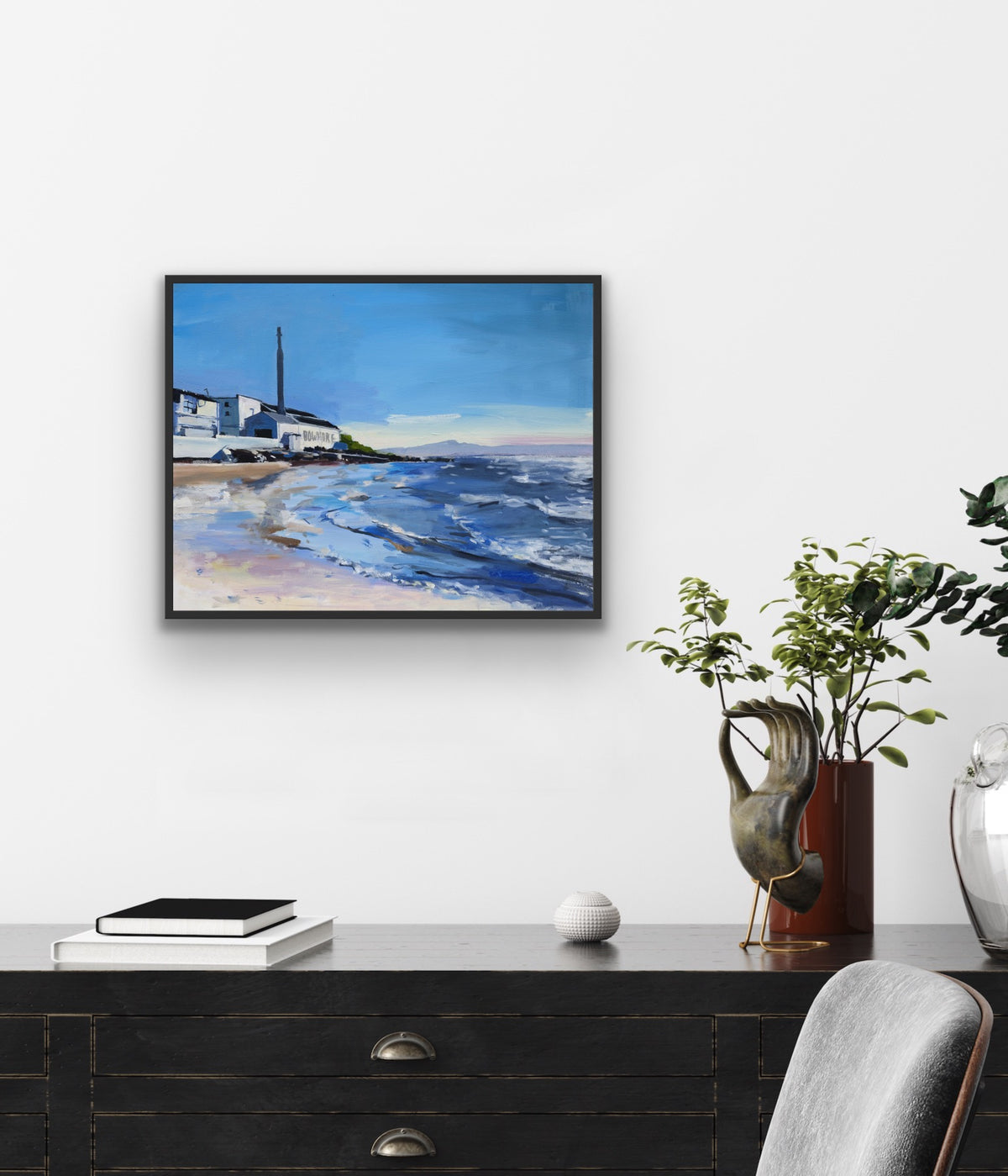 Bowmore Distillery, Isle of Islay, Fine Art Print on Canvas