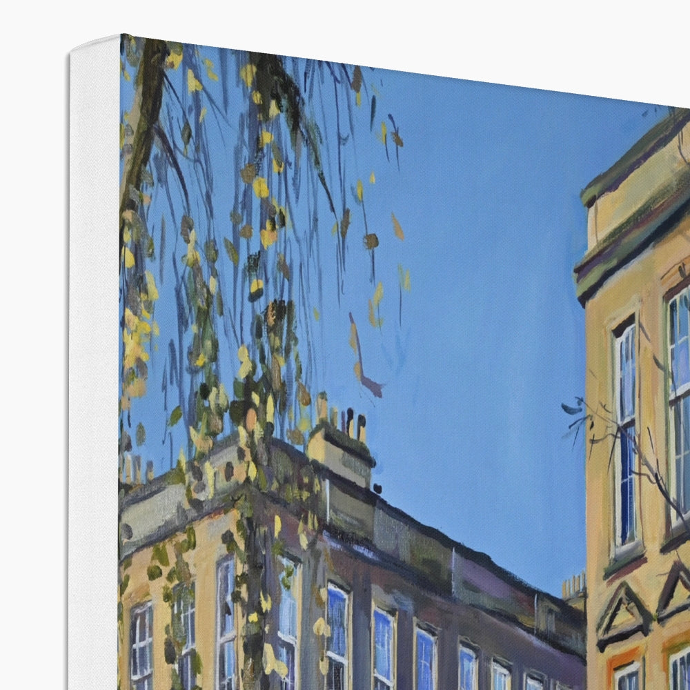 St Vincent Crescent, Finnieston, Glasgow, Fine Art Print on Canvas