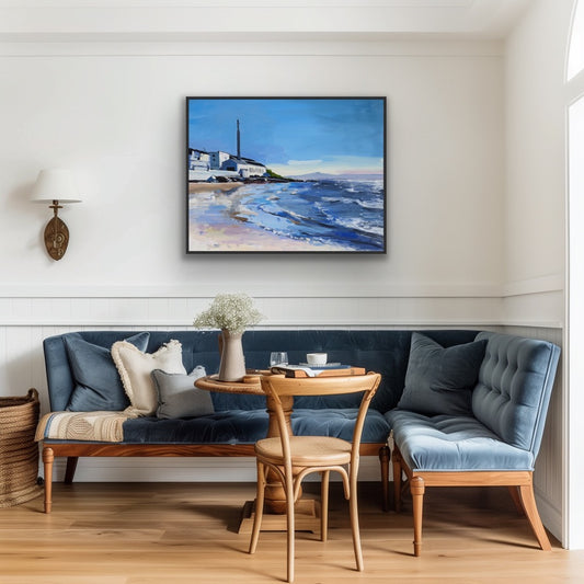 Bowmore Distillery, Isle of Islay, Fine Art Print on Canvas