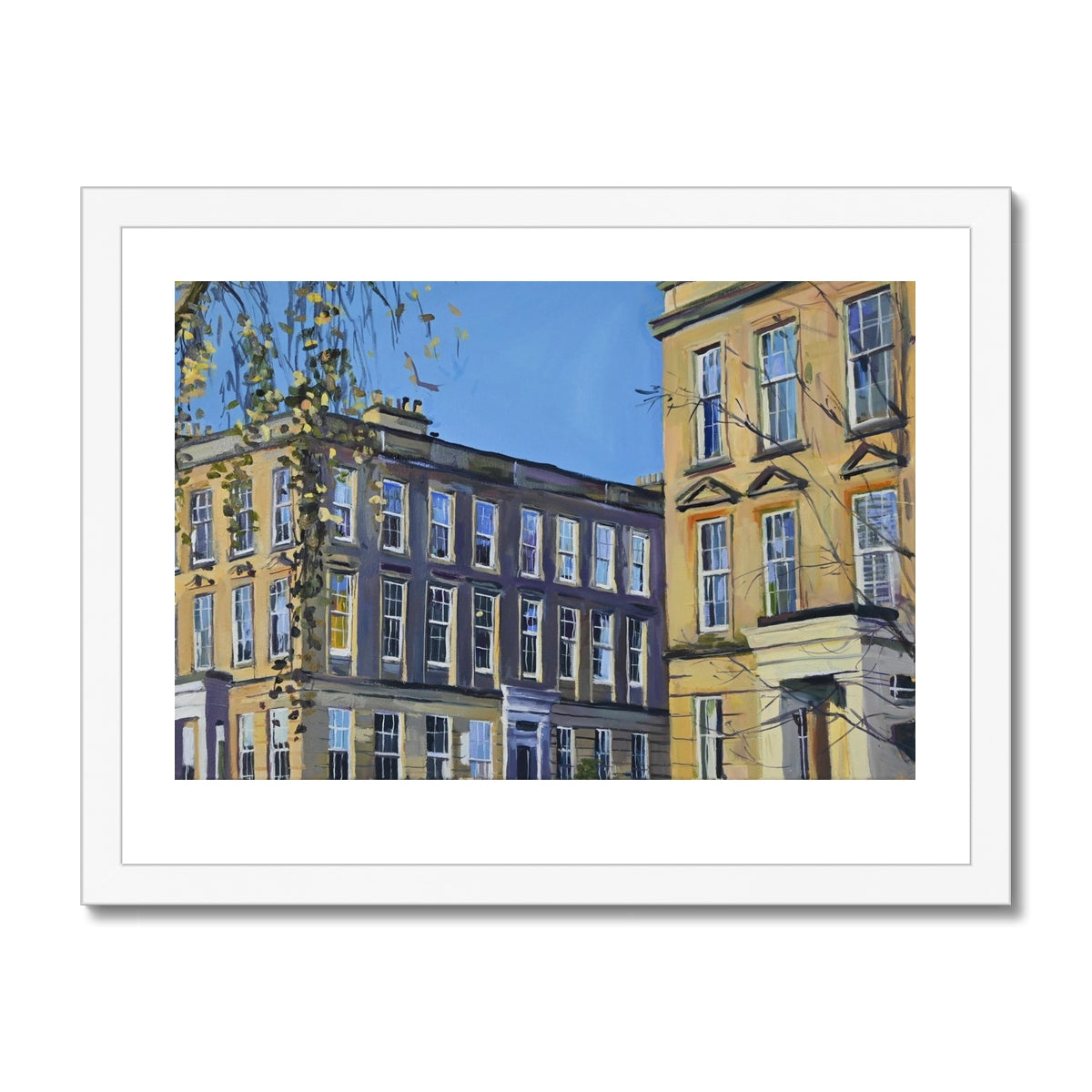 St Vincent Crescent, Finnieston, Glasgow, Fine Art Print on Paper