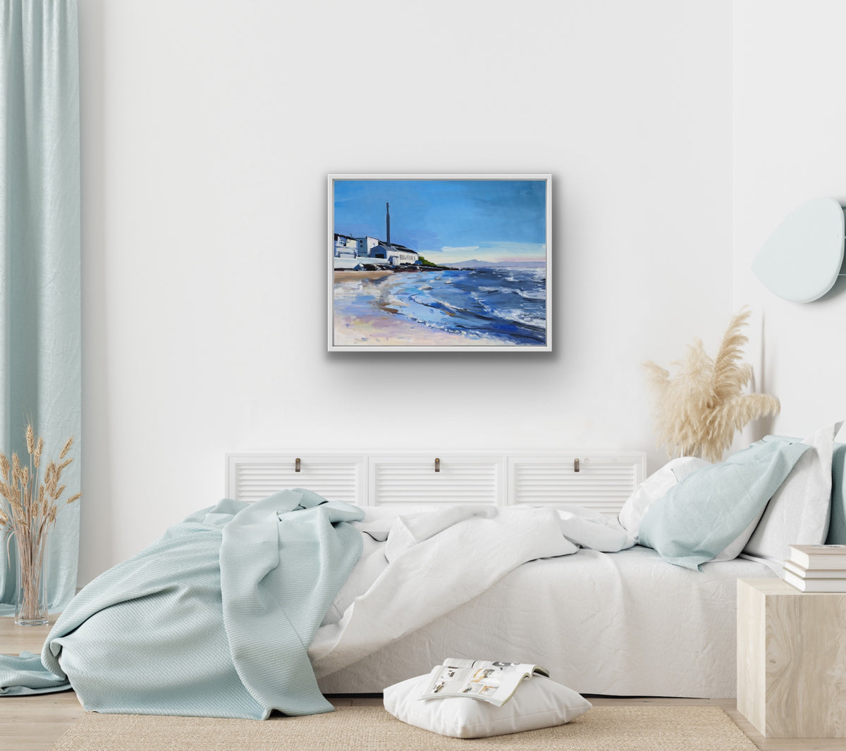 Bowmore Distillery, Isle of Islay, Fine Art Print on Canvas