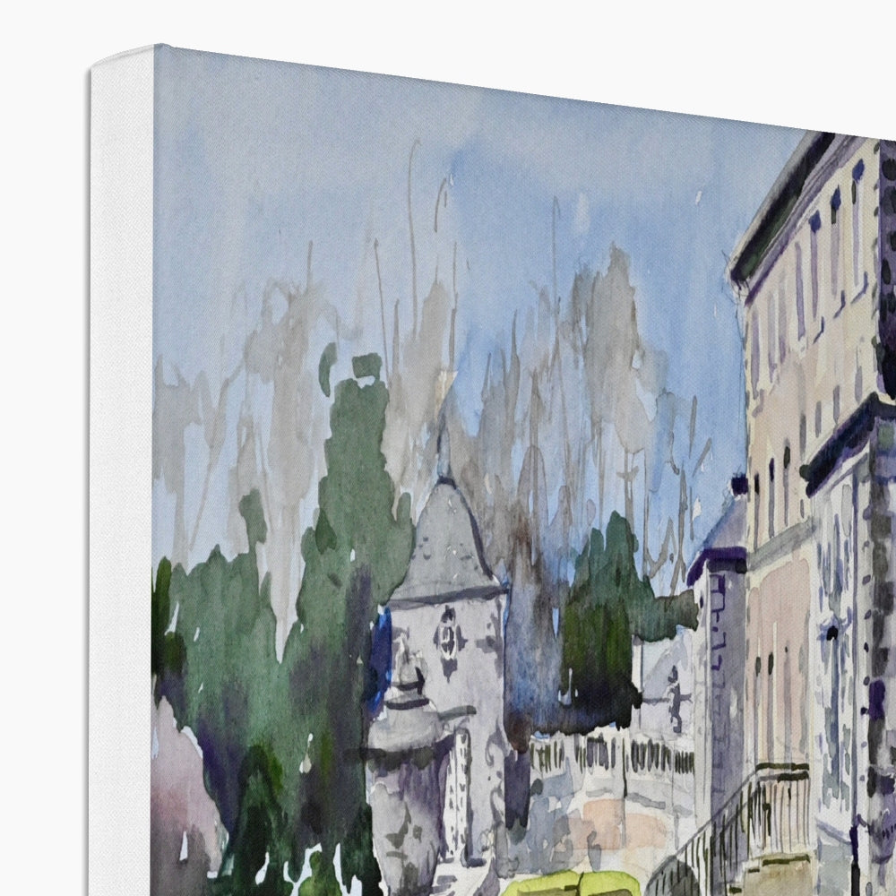 Pollok House Glasgow, Fine Art Canvas Print, National Trust for Scotland