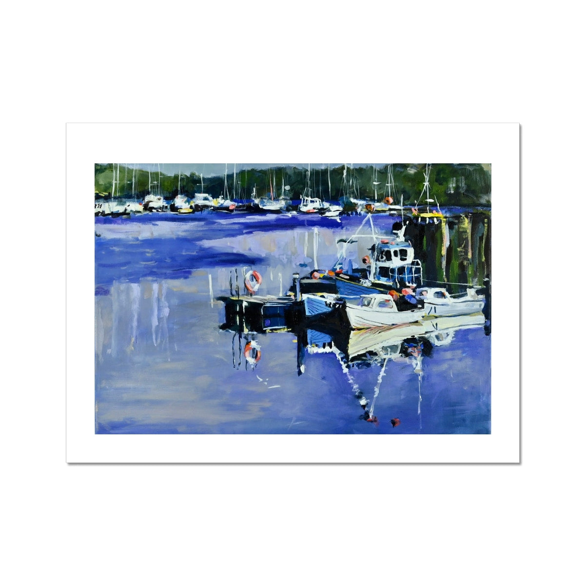 Tarbert Boats, Fine Art Print on Paper