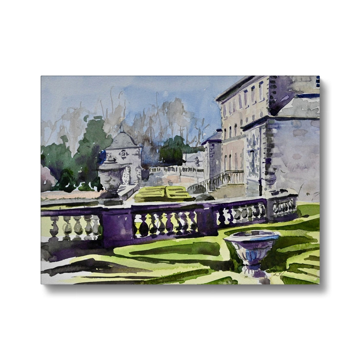 Pollok House Glasgow, Fine Art Canvas Print, National Trust for Scotland