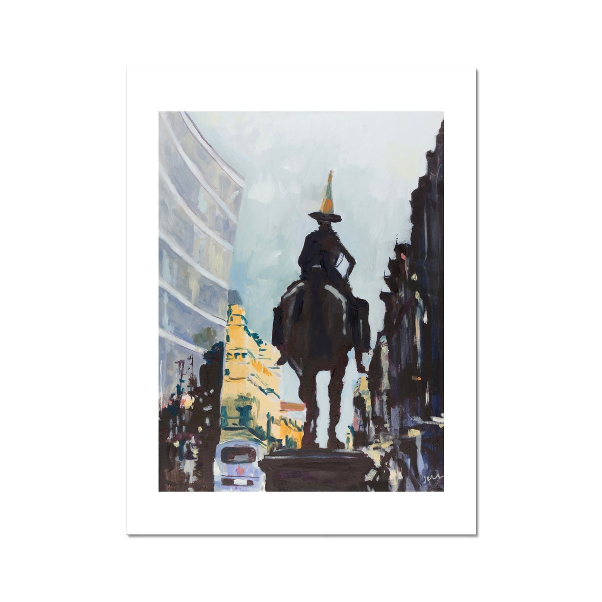 The Duke, Glasgow, Fine Art Print on Paper