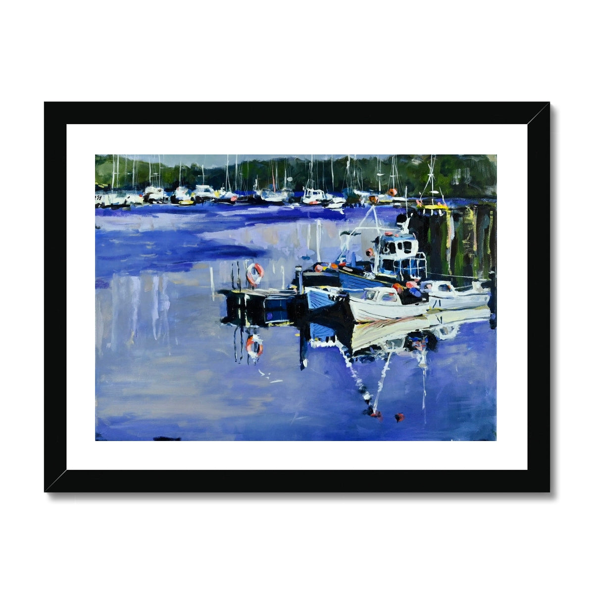 Tarbert Boats, Fine Art Print on Paper