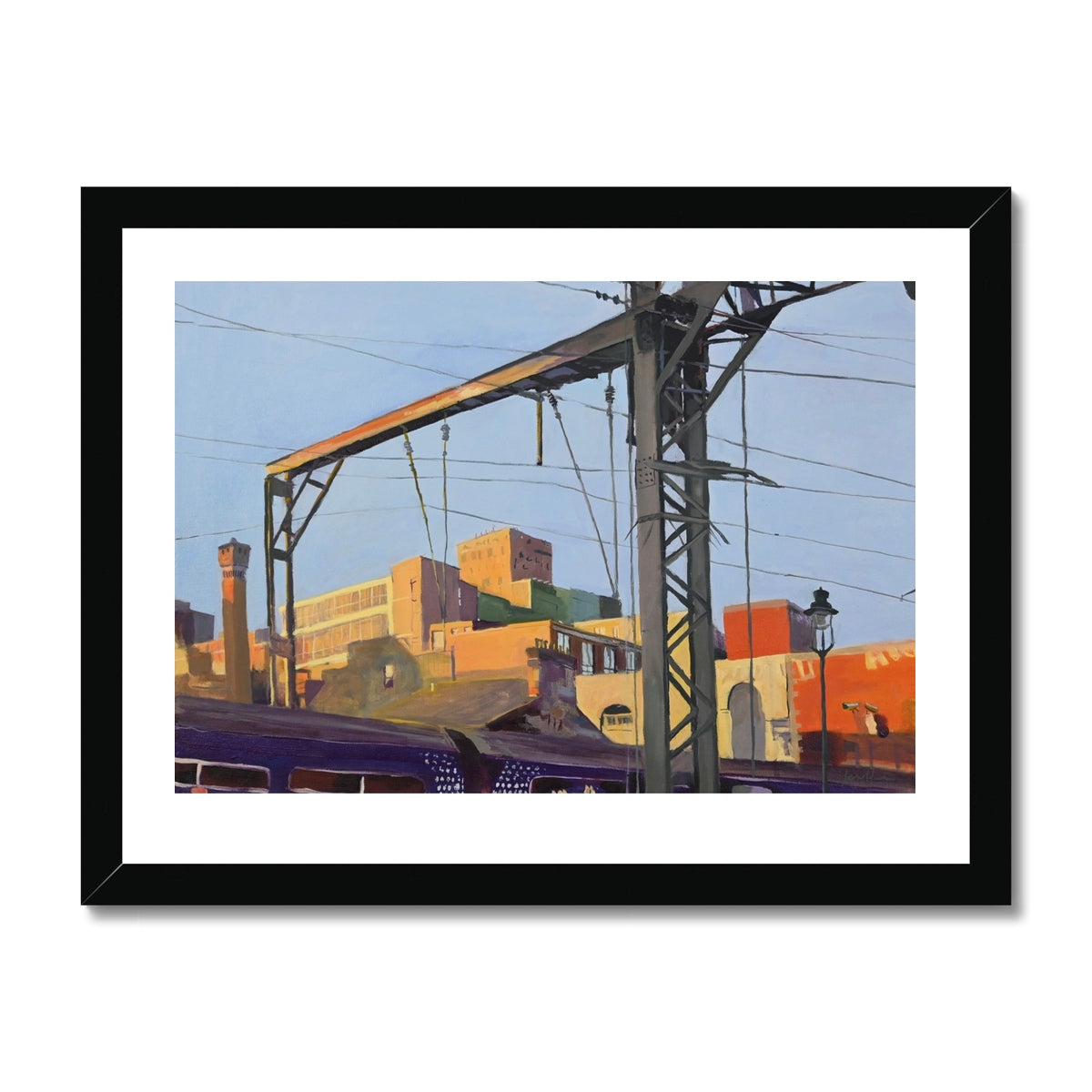 Coming into Central Train Station, Fine Art Print on Paper