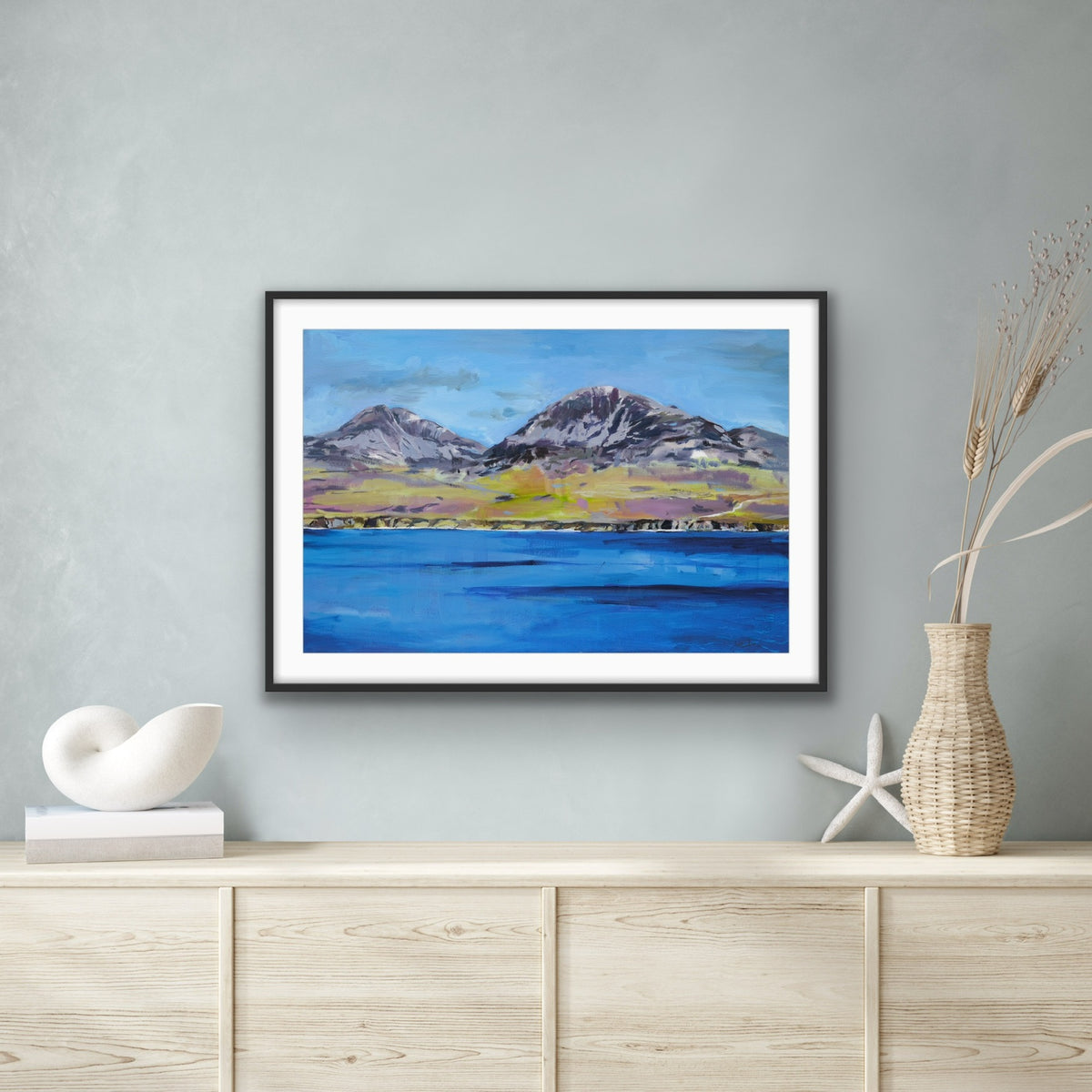 Paps of Jura, Isle of Islay, Fine Art Print on Paper