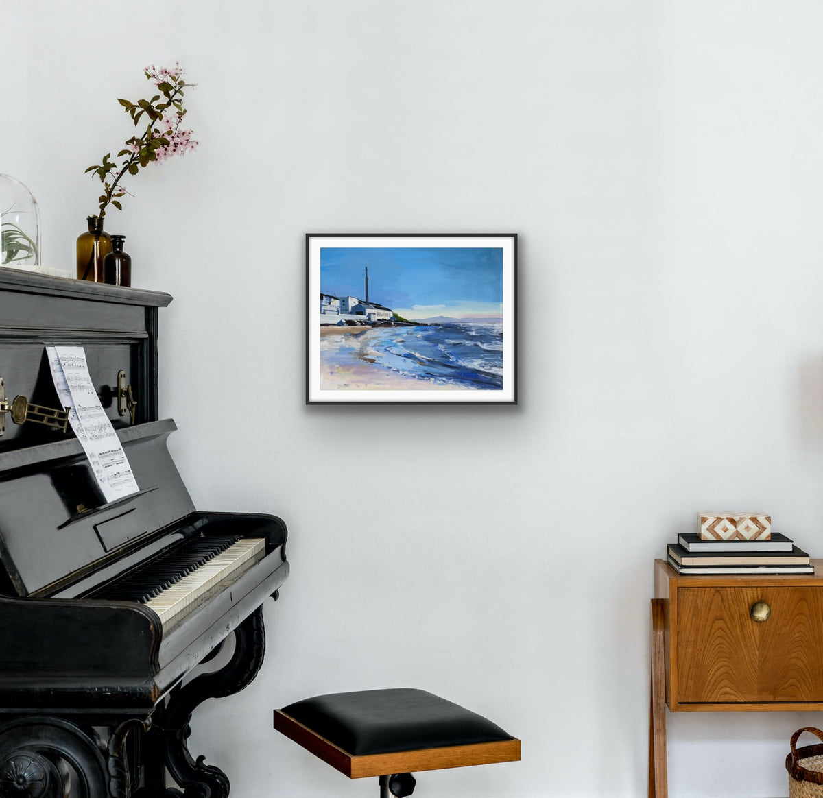 Bowmore Distillery, Isle of Islay, Fine Art Print on Paper