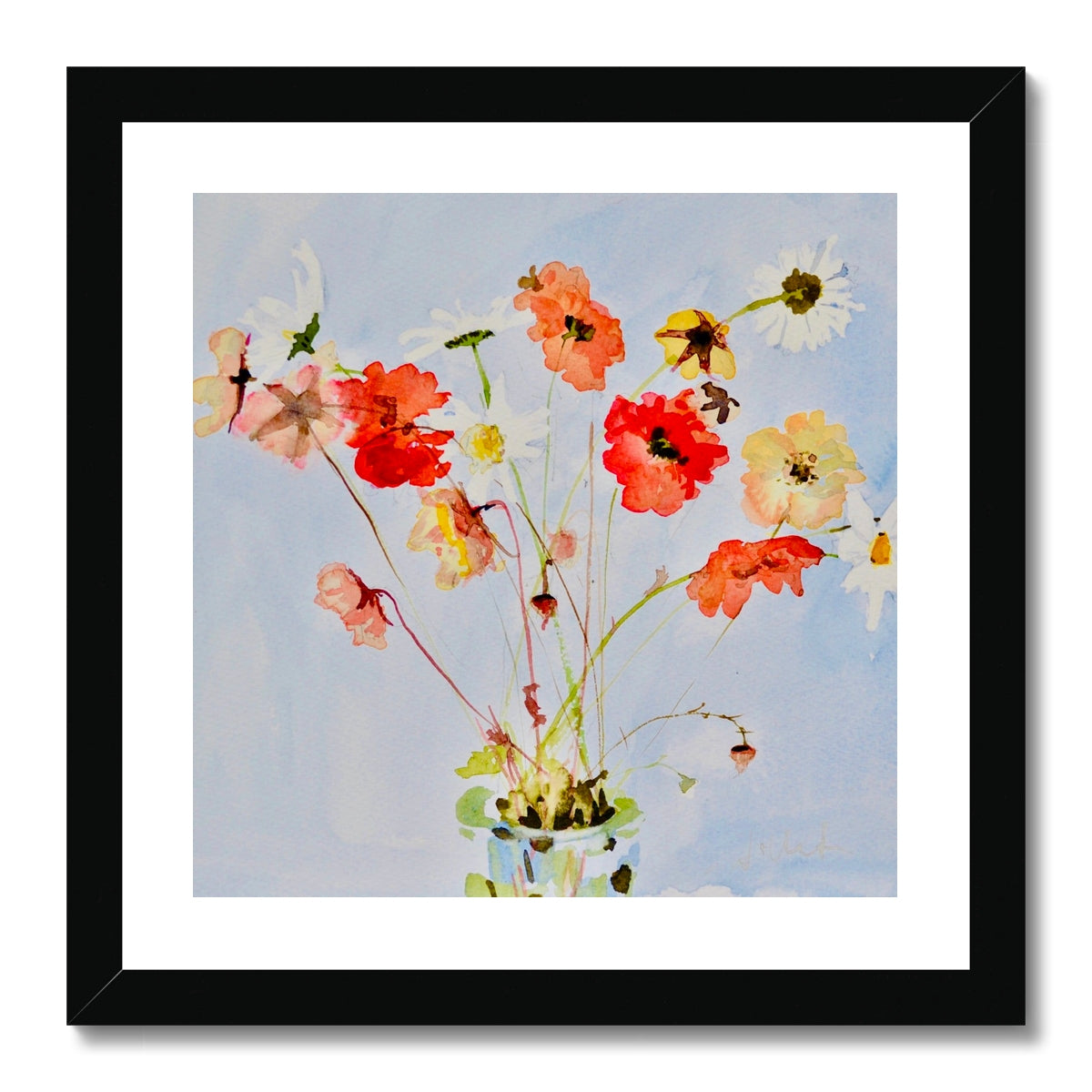 Wild Flowers, Fine Art Print on Paper