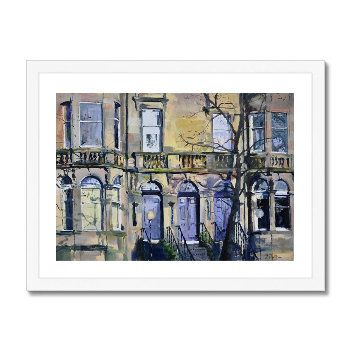 Queens Drive, Glasgow, Fine Art Print on Paper