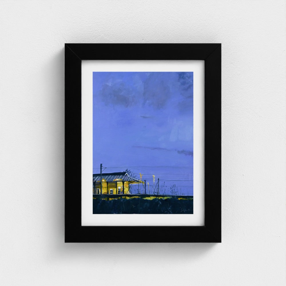 Cathcart Train Station Glasgow, Fine Art Print on Paper