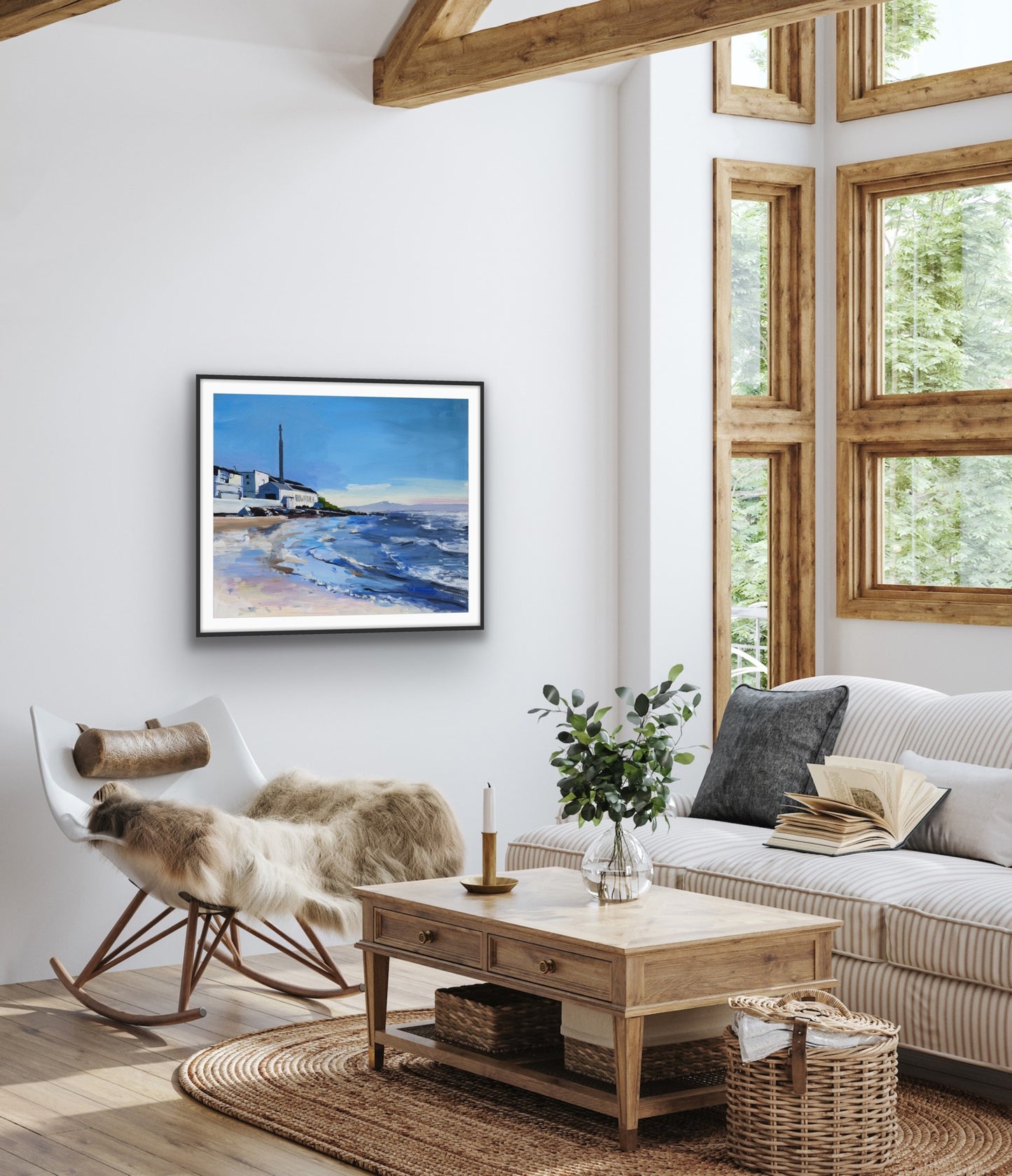 Bowmore Distillery, Isle of Islay, Fine Art Print on Paper