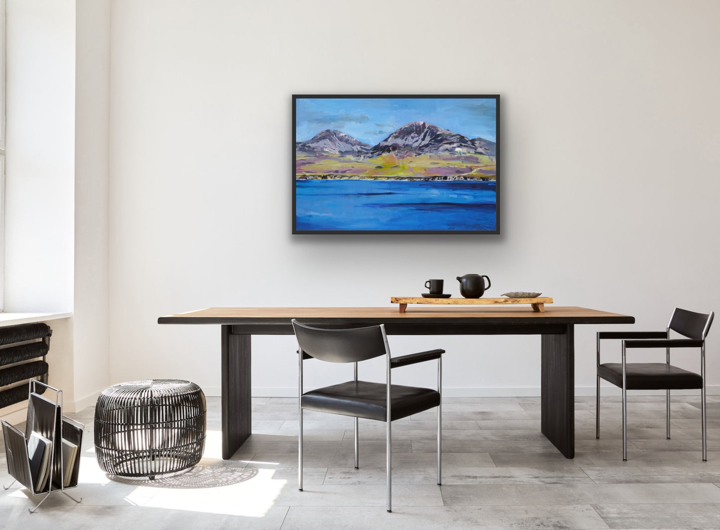 The Paps of Jura, Islay, Fine Art Print on Canvas