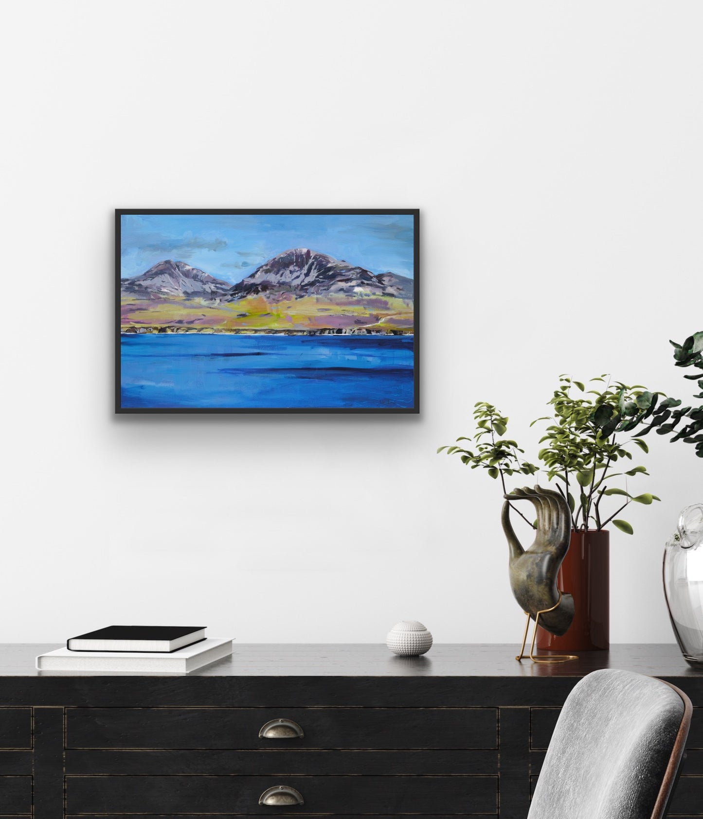 The Paps of Jura, Islay, Fine Art Print on Canvas