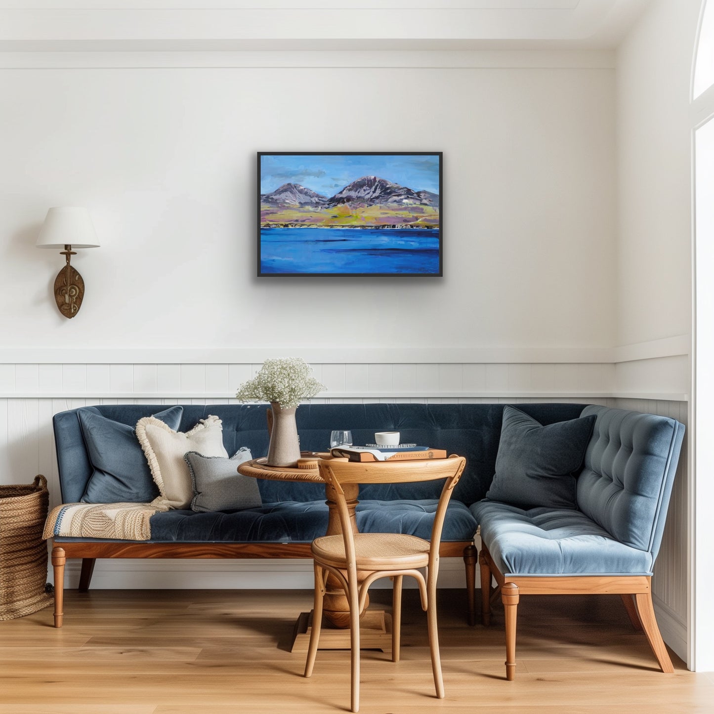 The Paps of Jura, Islay, Fine Art Print on Canvas