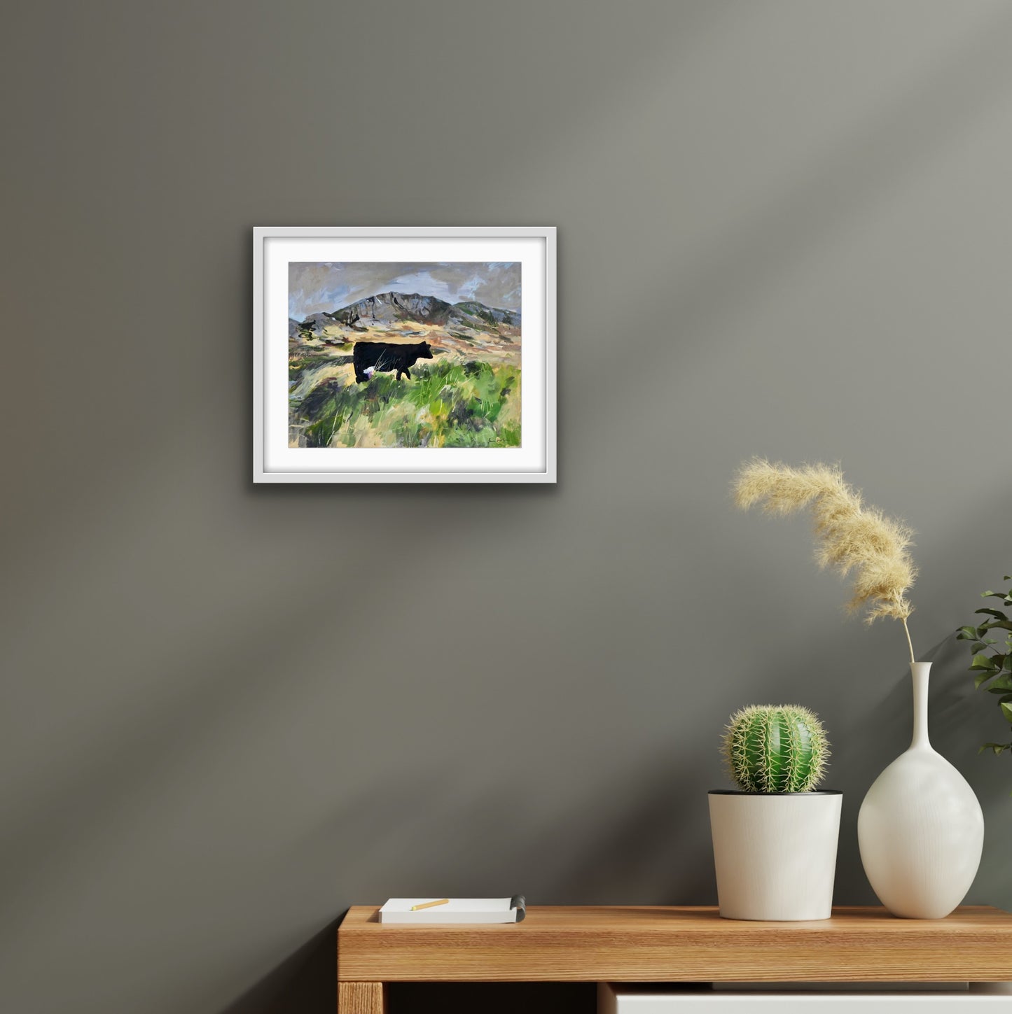 Colonsay Cow, Fine Art Print on Paper