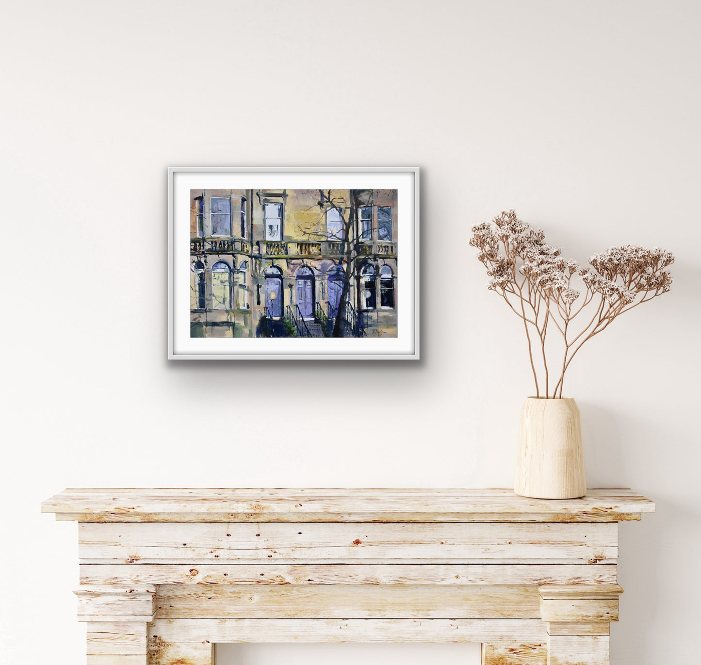 Queens Drive, Glasgow, Fine Art Print on Paper