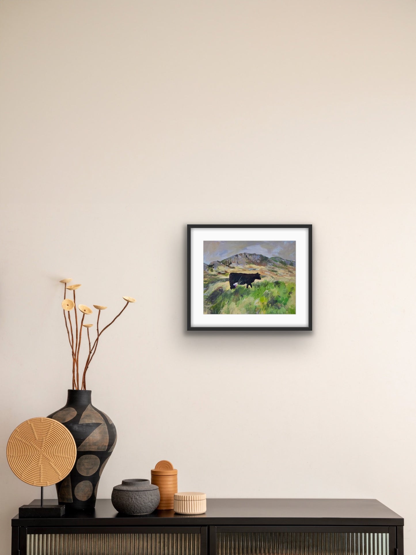 Colonsay Cow, Fine Art Print on Paper